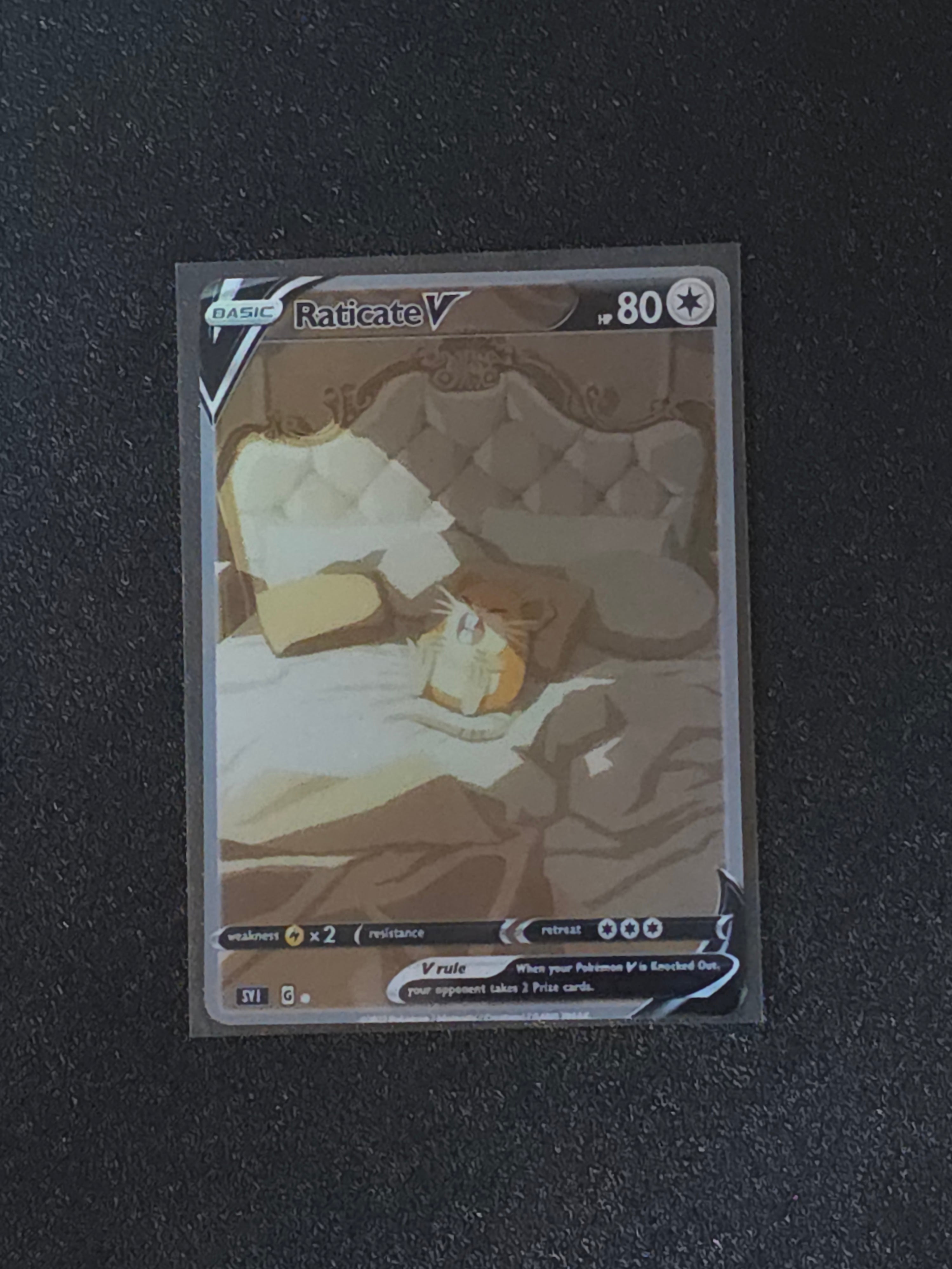 Raticate Fan Art Pokemon Card PTL 583
