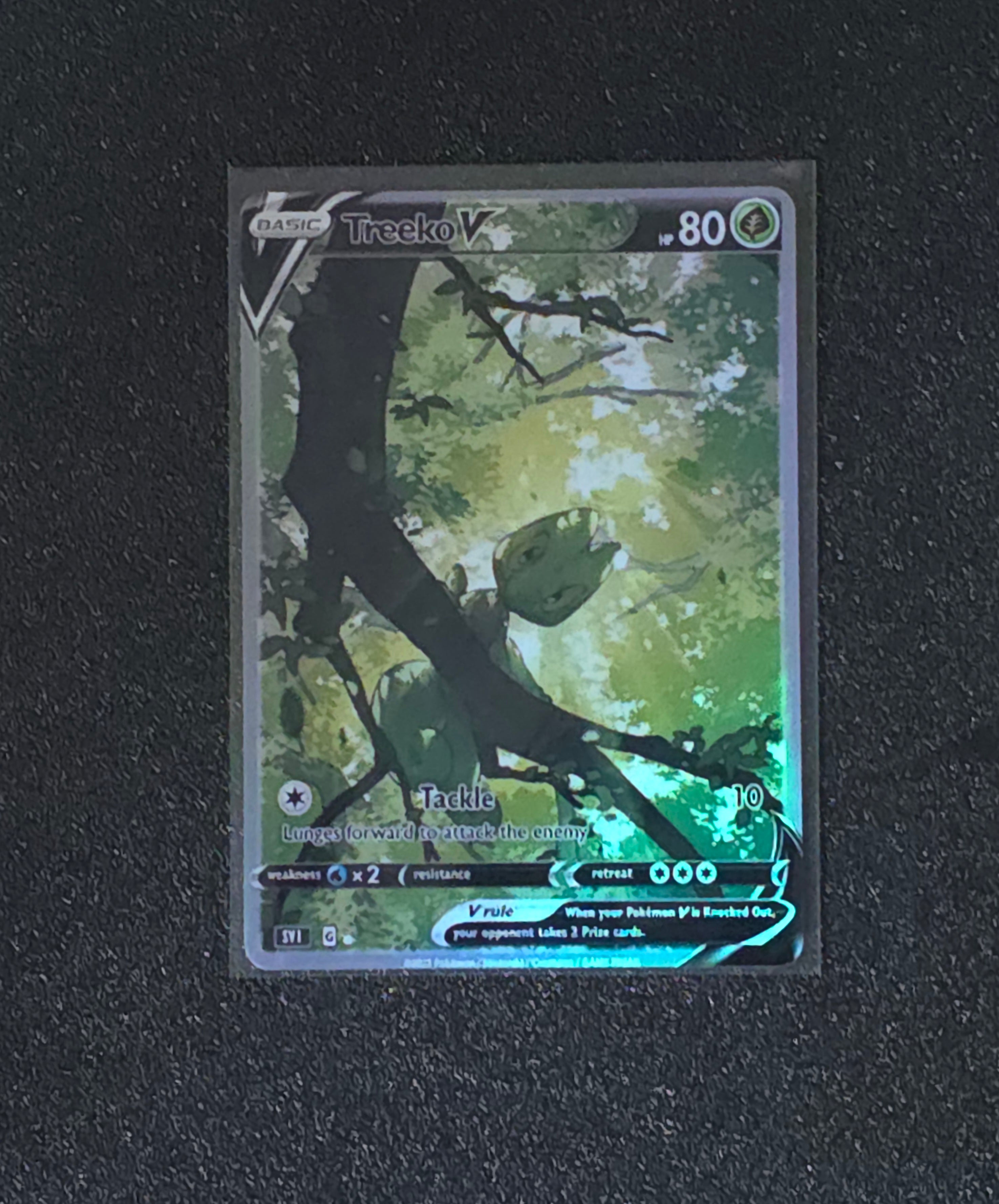 Treeko Fan Art Pokemon Card PTL 627