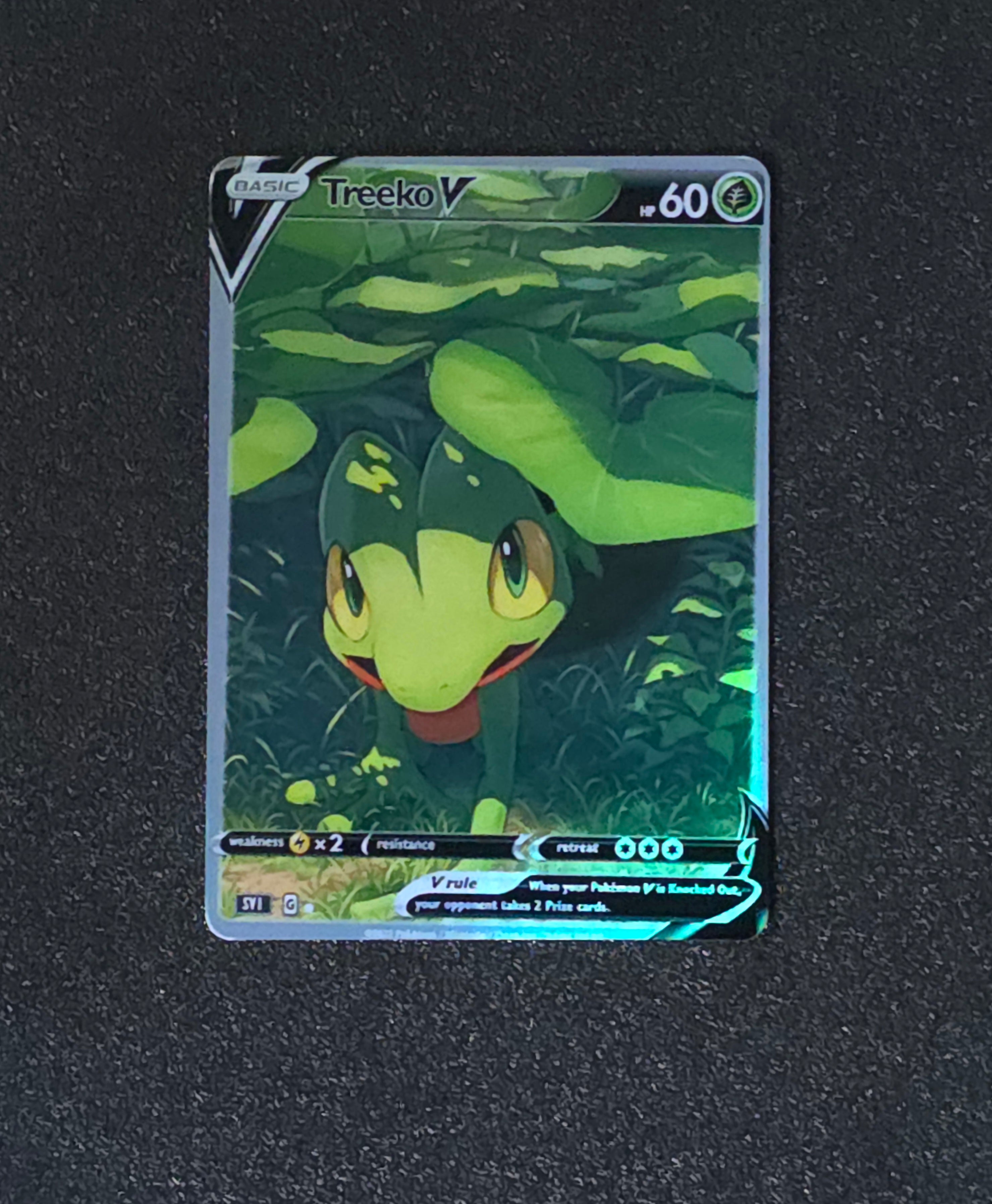 Treeko Fan Art Pokemon Card PTL 626