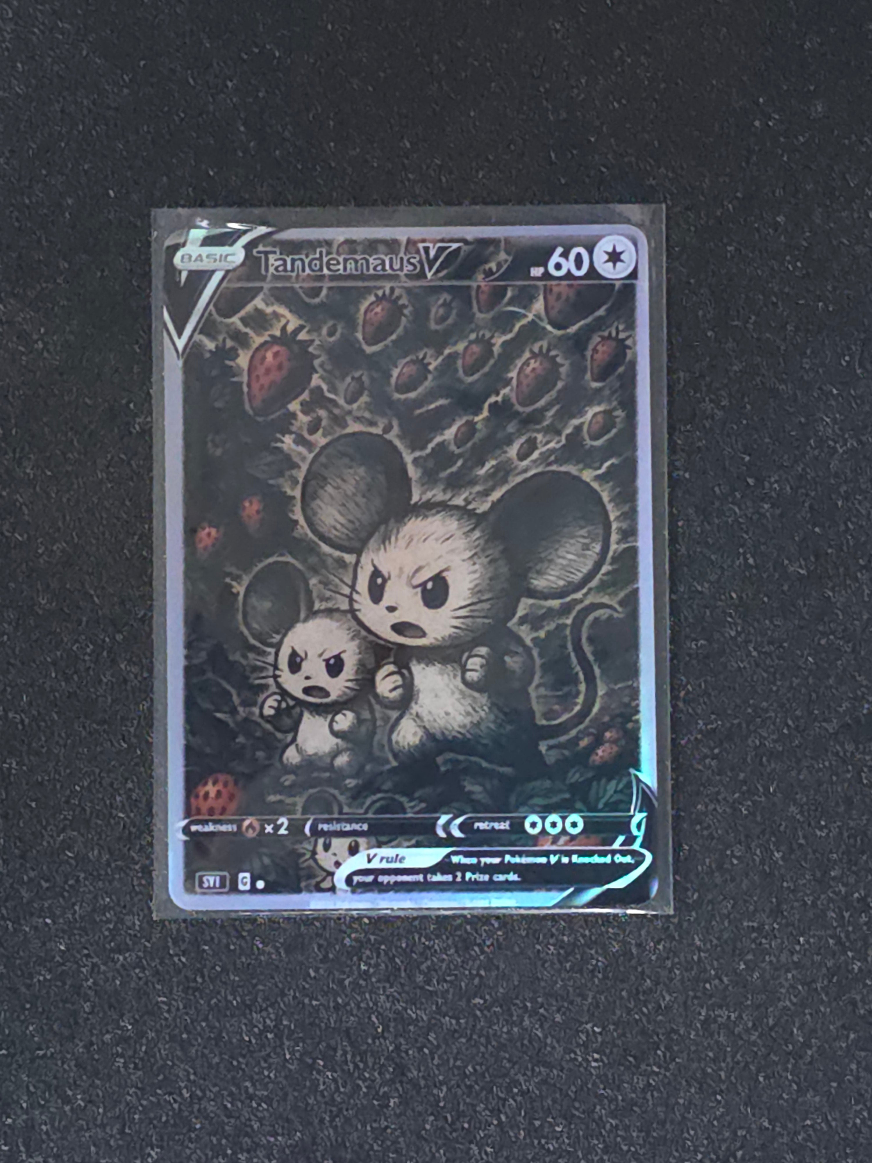 Tandemaus Fan Art Pokemon Card PTL 620