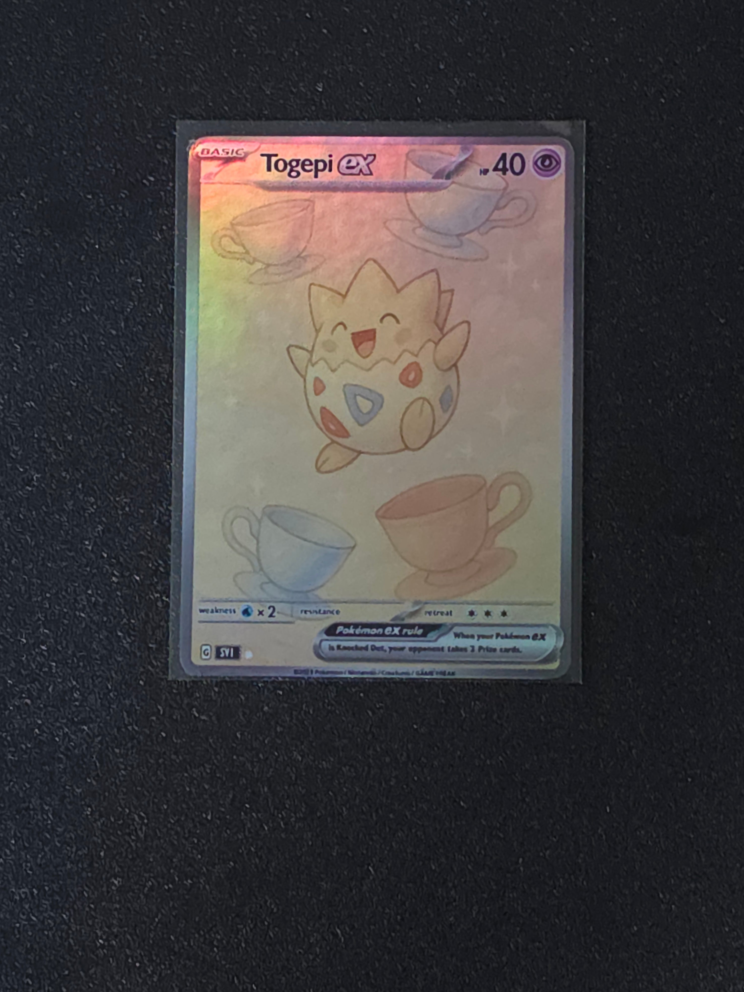 Togepi Fan Art Pokemon Card PTL 596