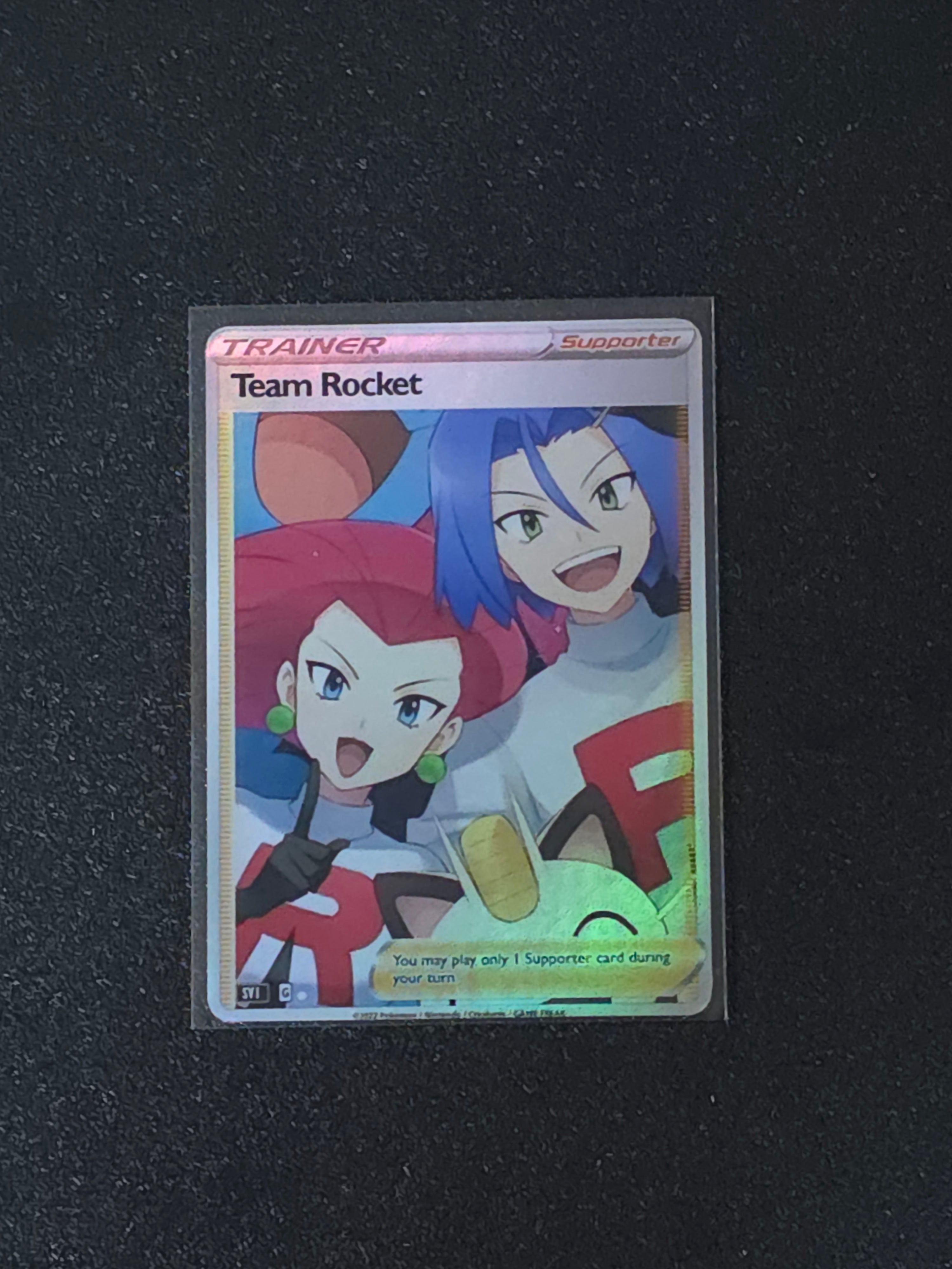 Team Rocket Fan Art Pokemon Card PTL 589