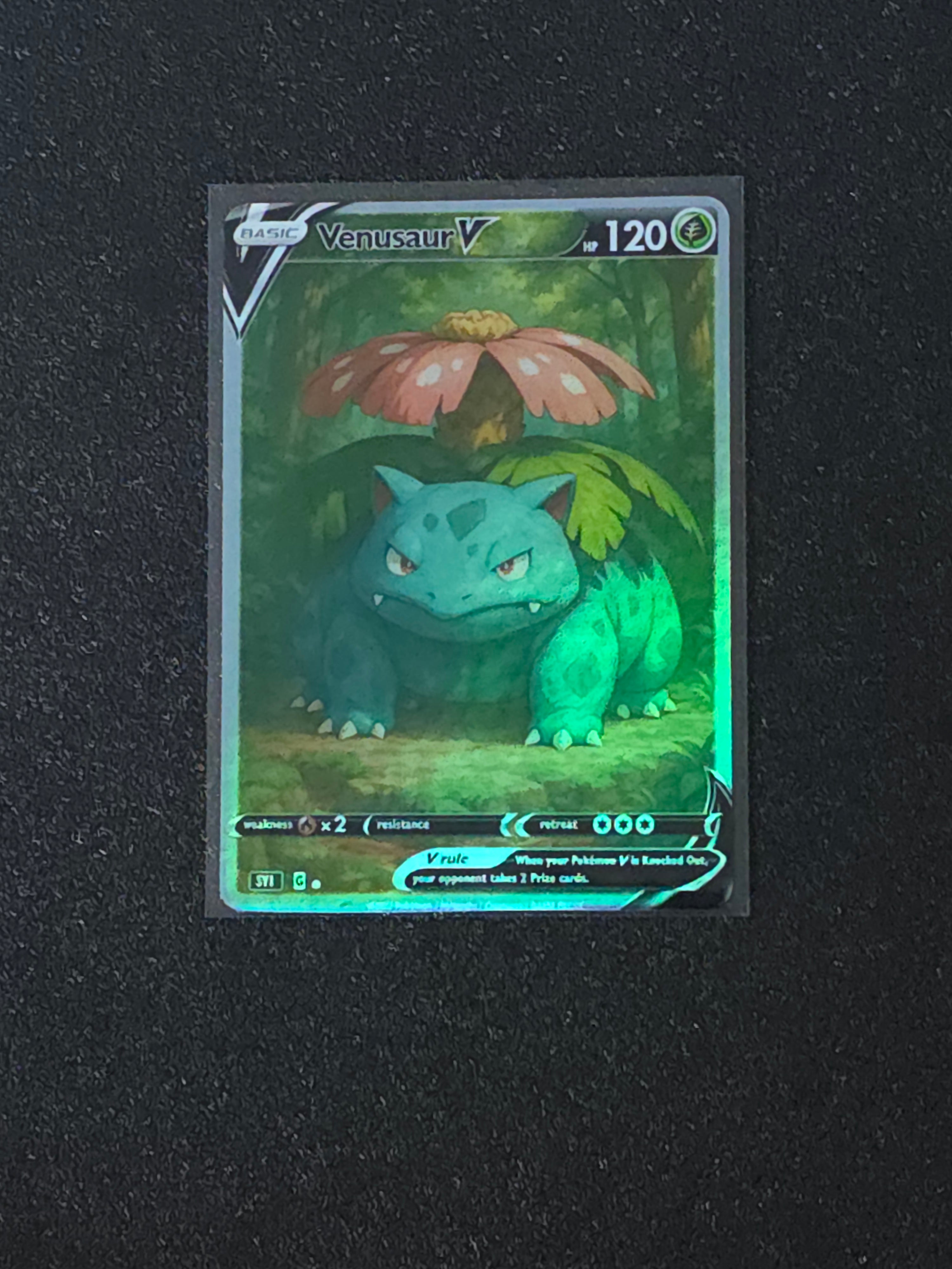 Venusaur Fan Art Pokemon Card PTL 639