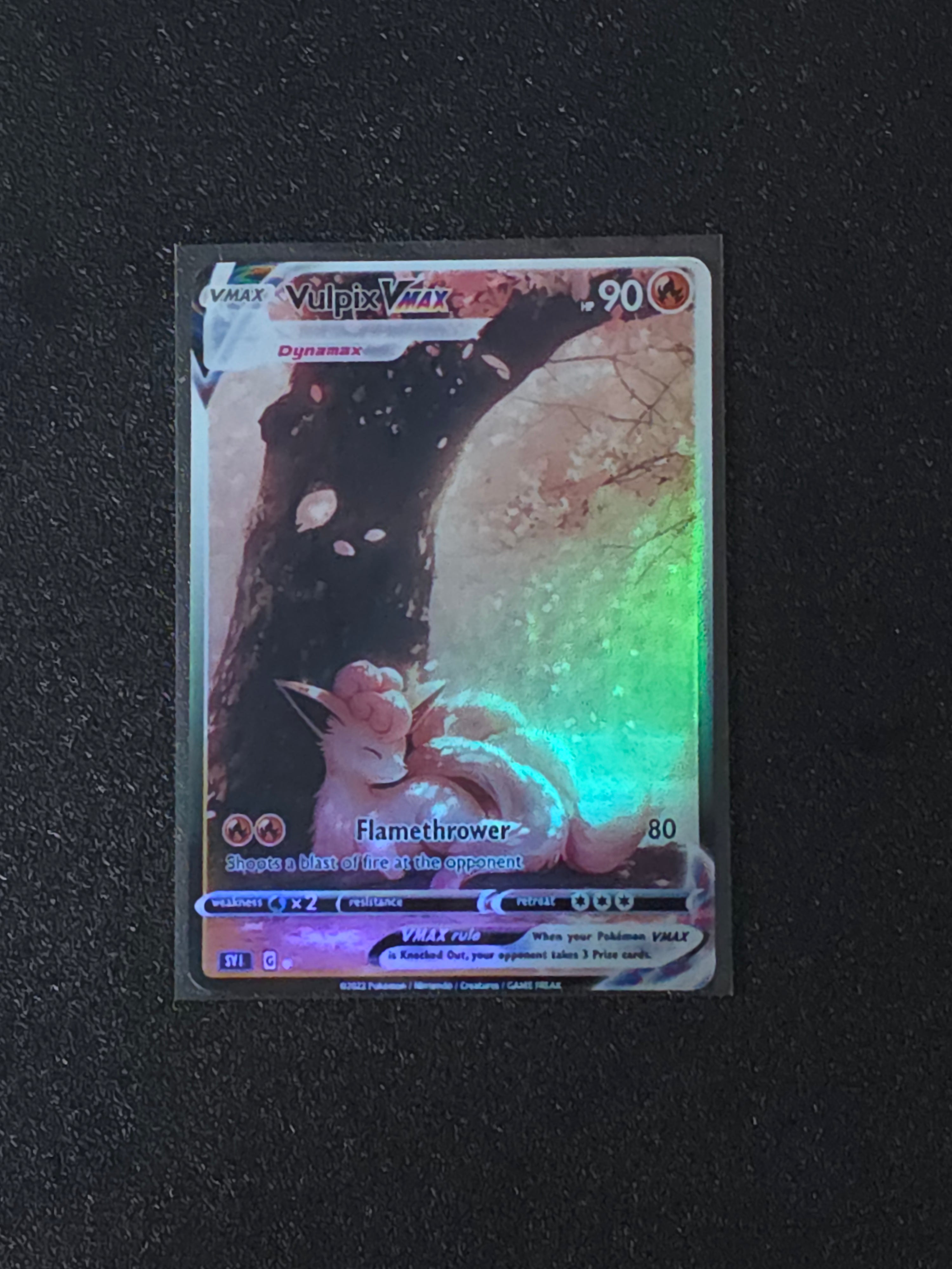 Vulpix Fan Art Pokemon Card PTL 634
