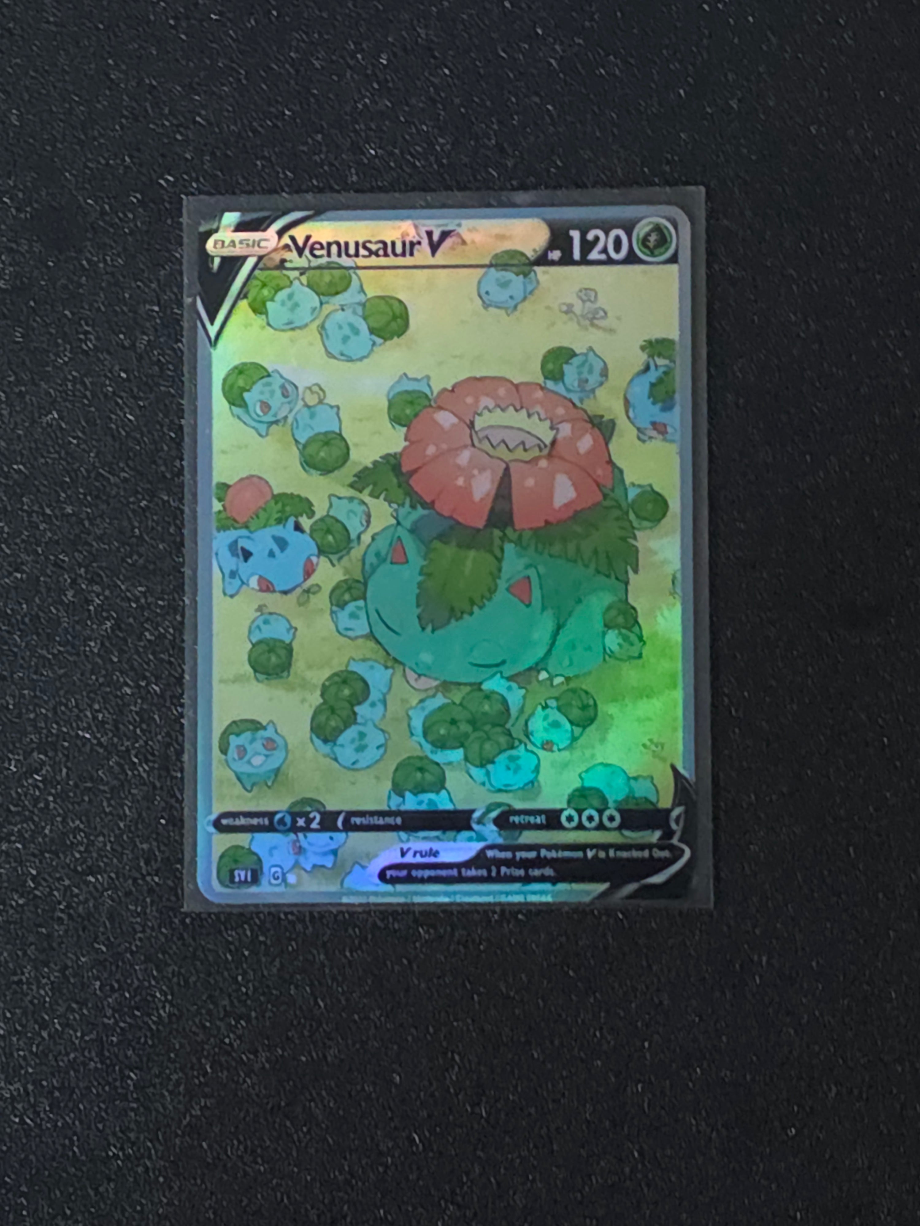 Venusaur Fan Art Pokemon Card PTL 629