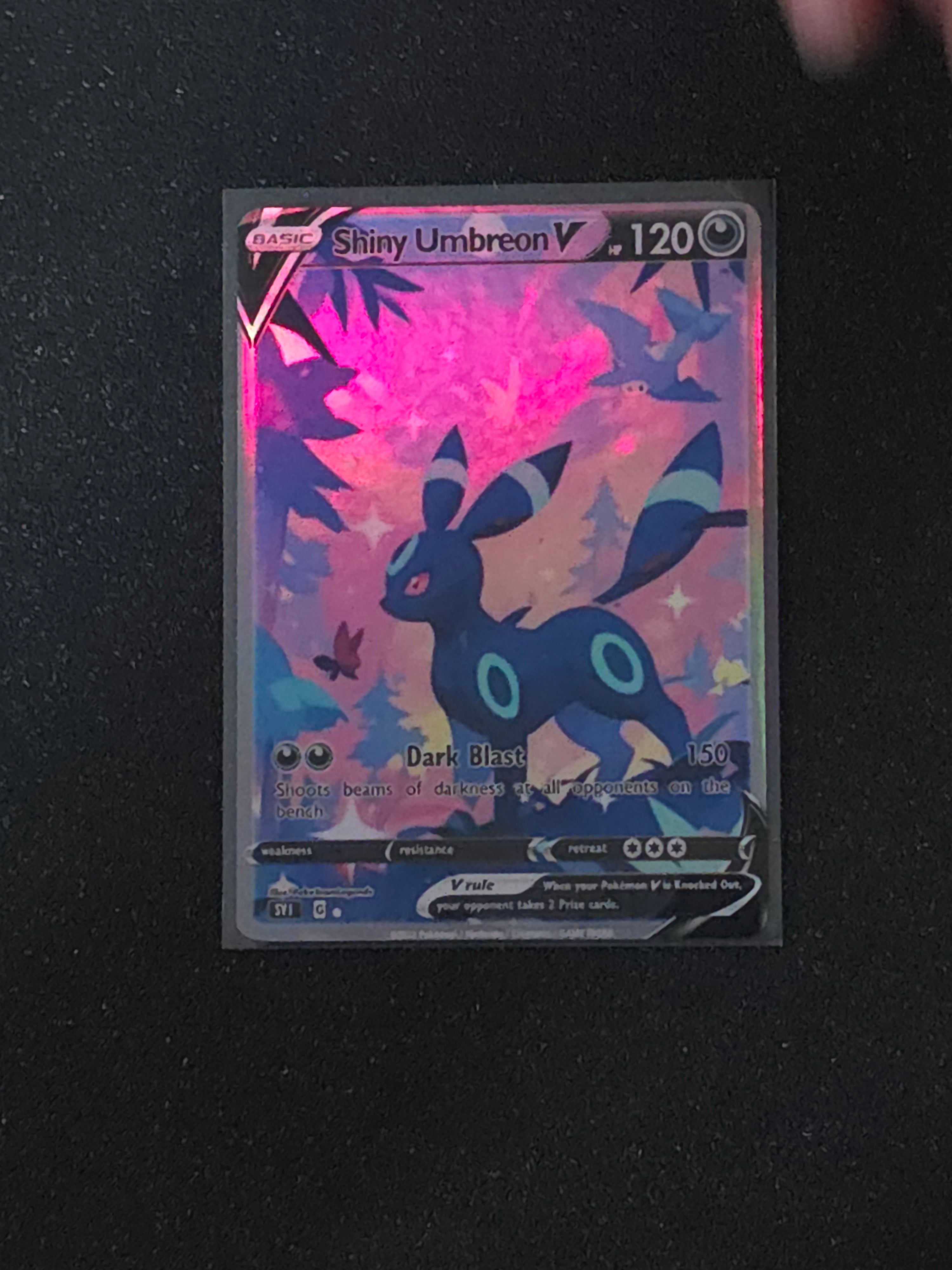 Umbreon Fan Art Pokemon Card PTL 665