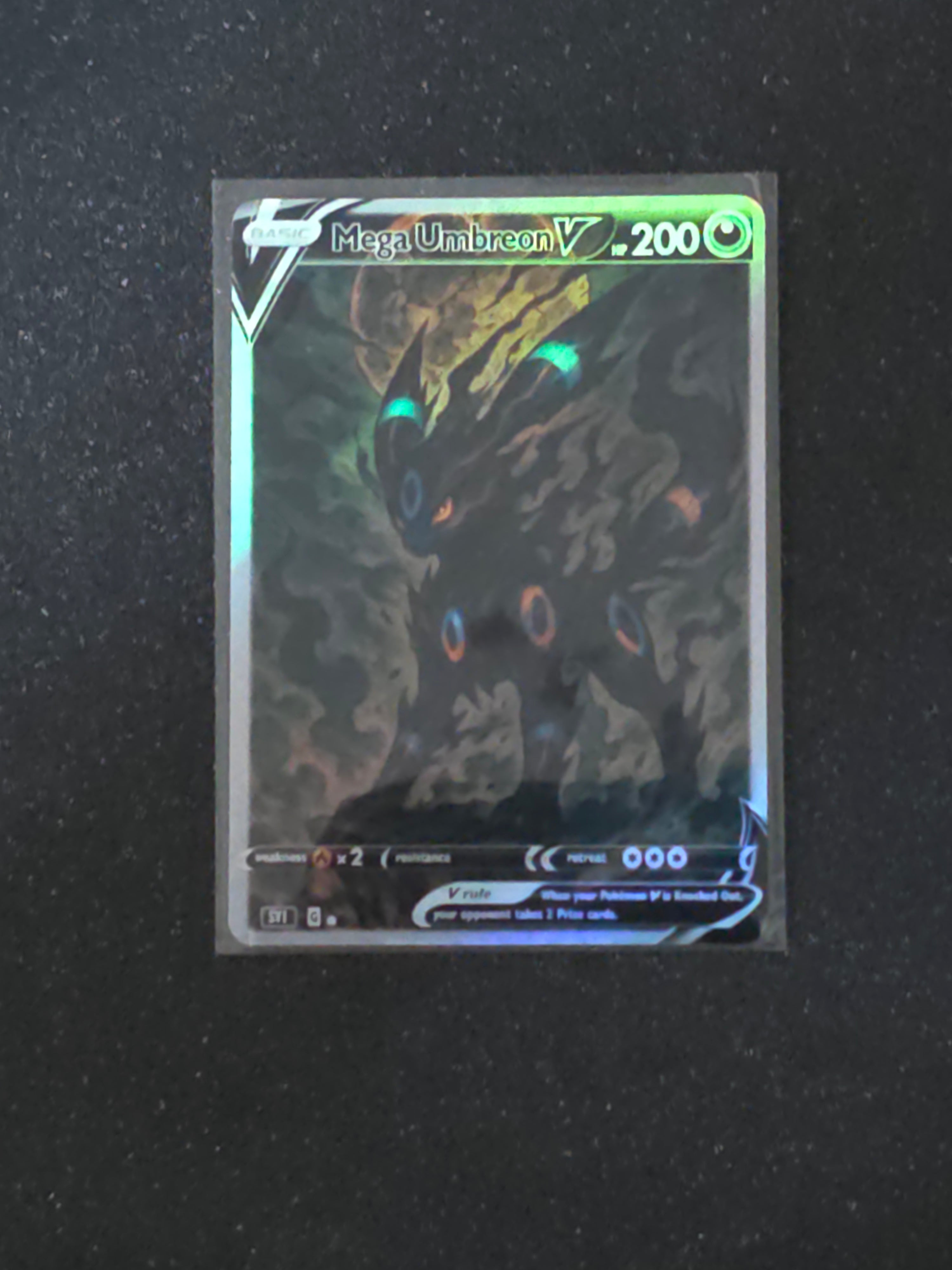 Umbreon Fan Art Pokemon Card PTL 660