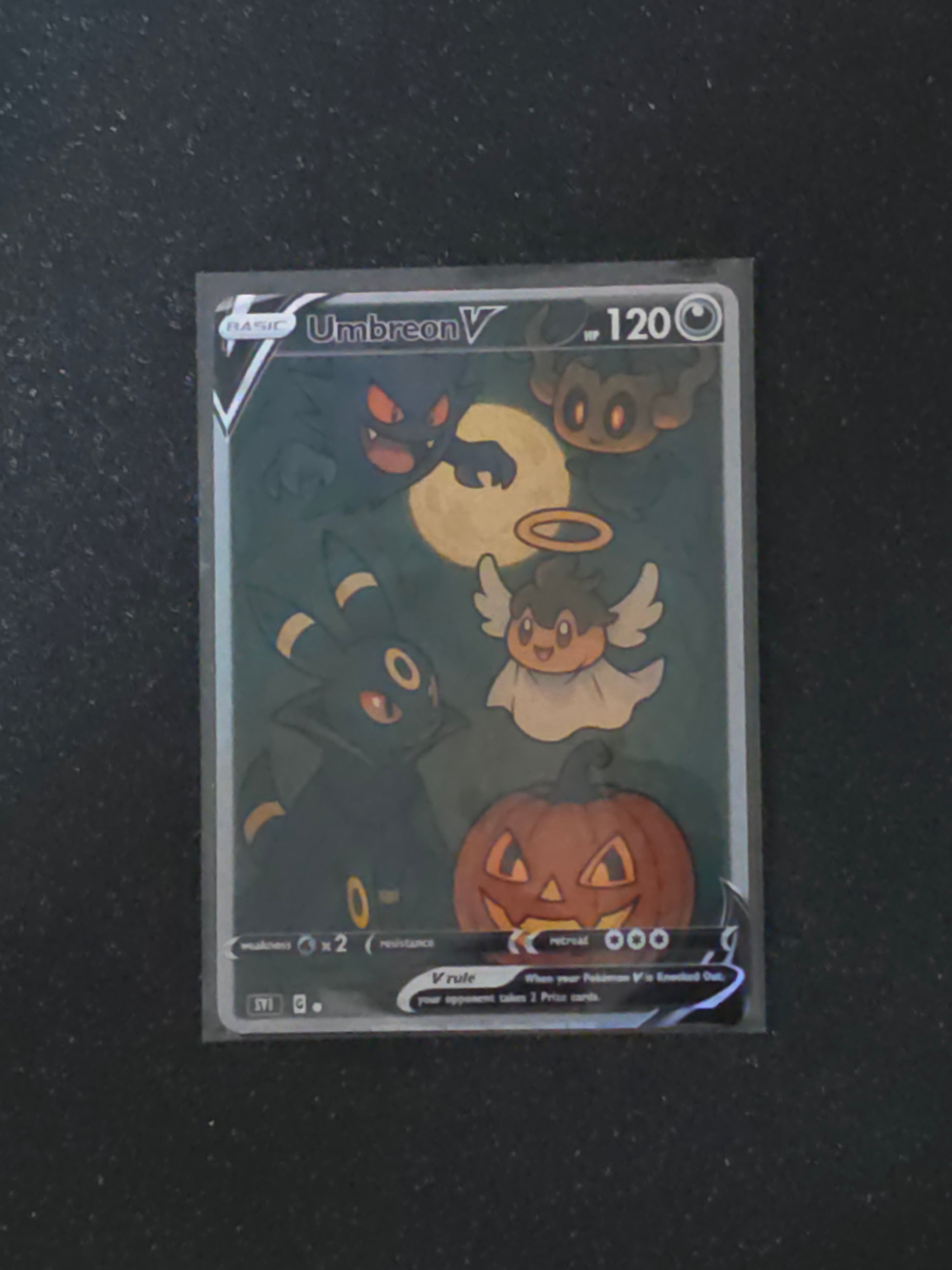 Umbreon Fan Art Pokemon Card PTL 661