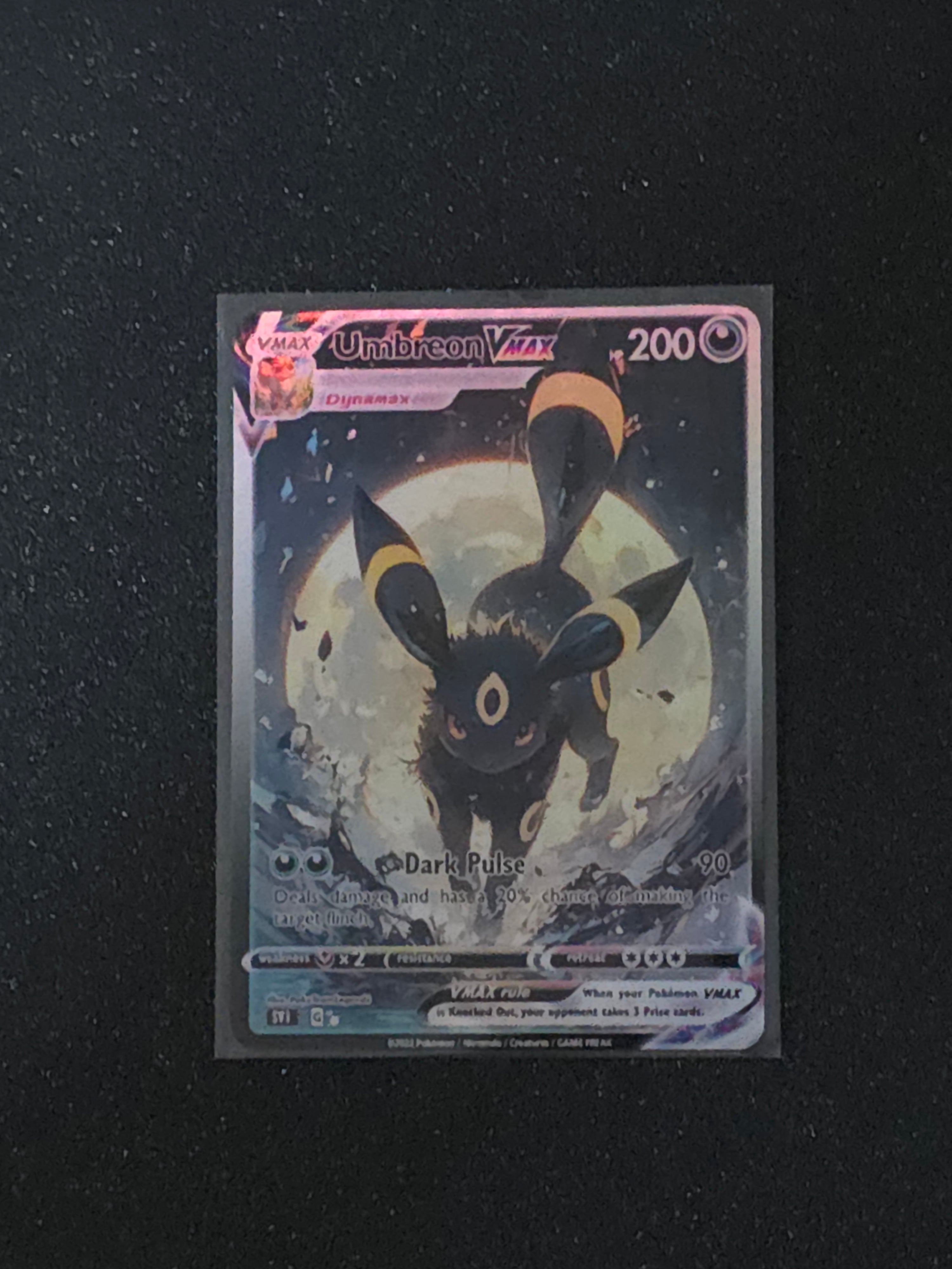 Umbreon Fan Art Pokemon Card PTL 656