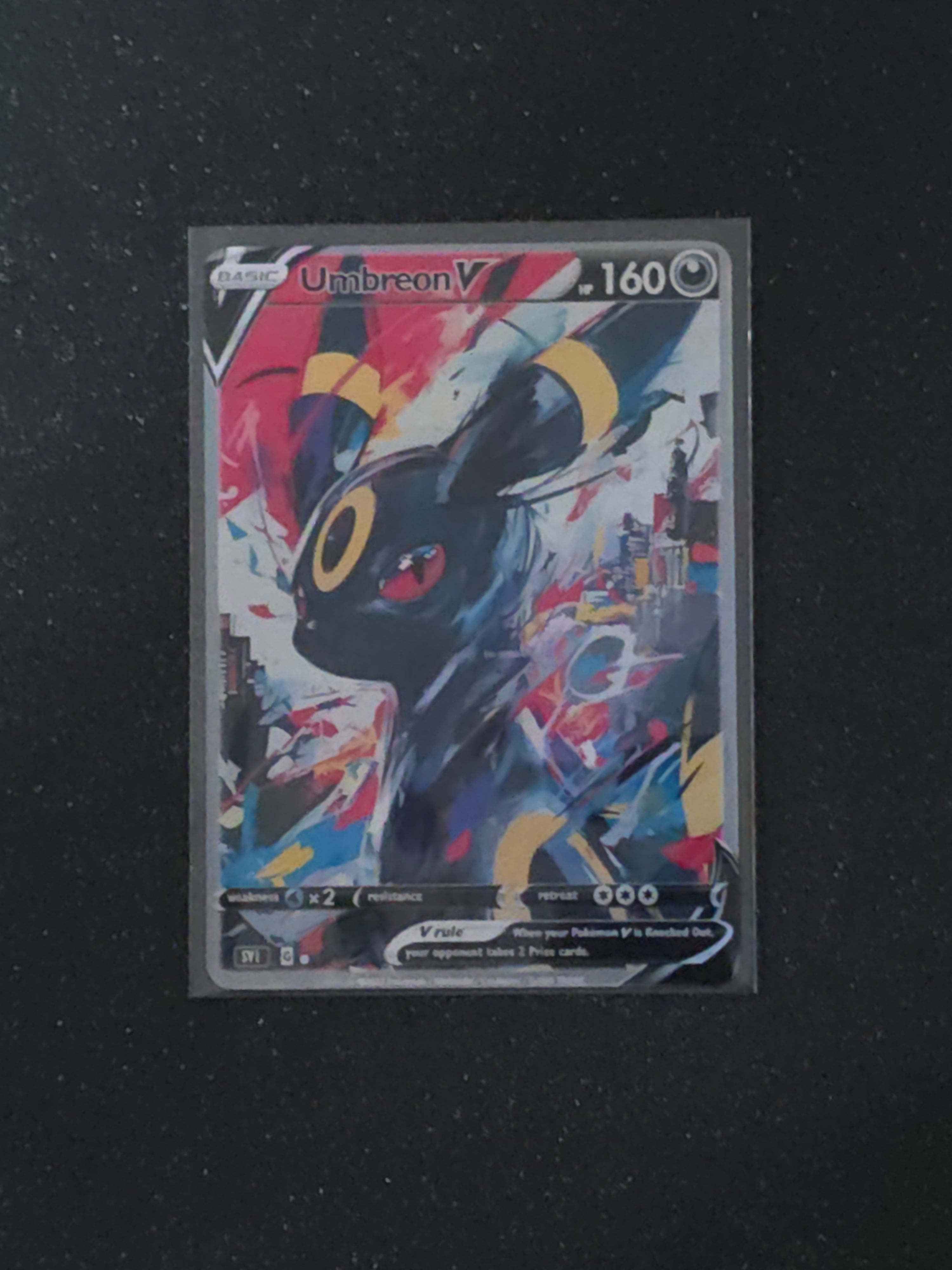 Umbreon Fan Art Pokemon Card PTL 652