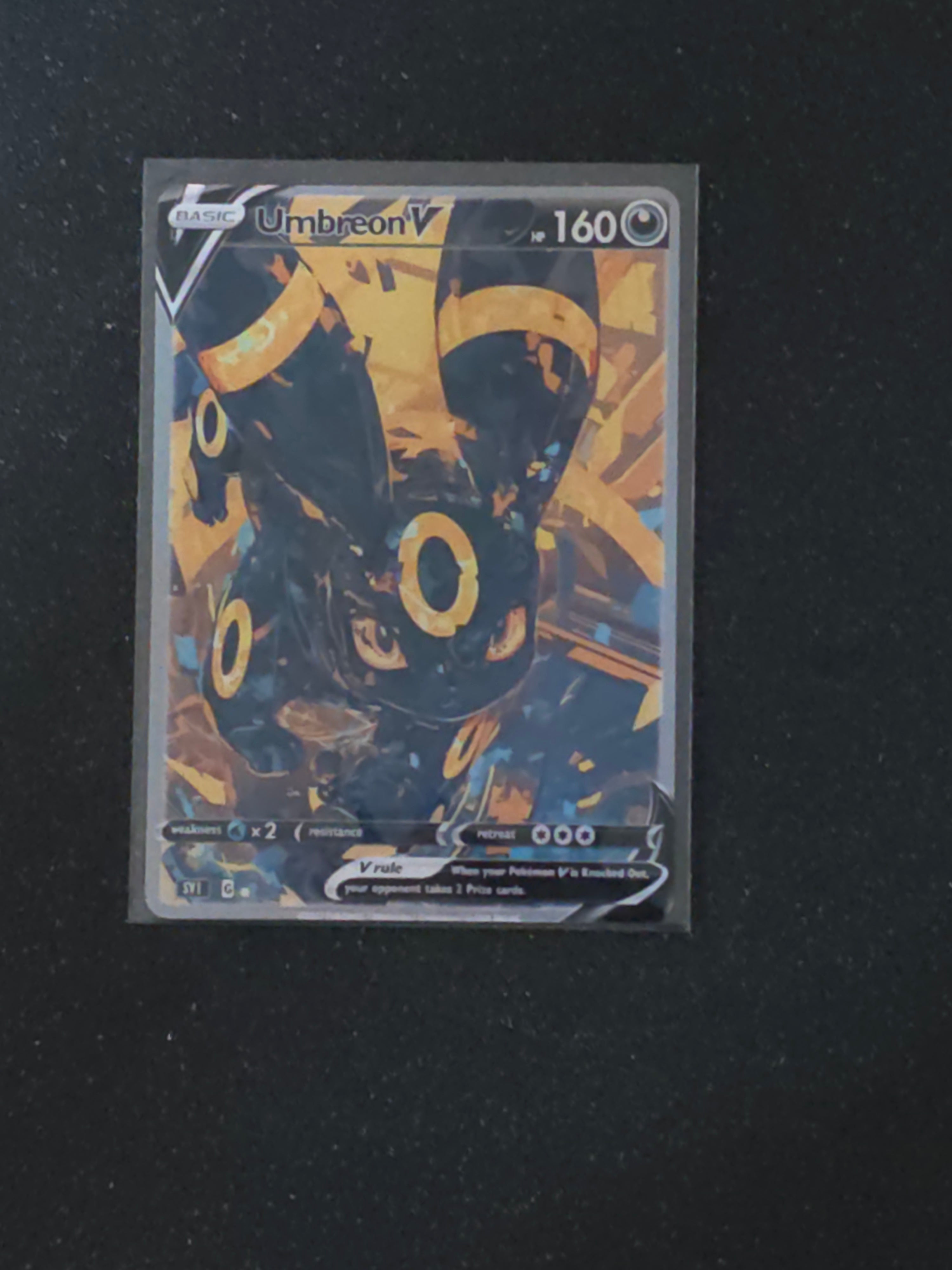 Umbreon Fan Art Pokemon Card PTL 651