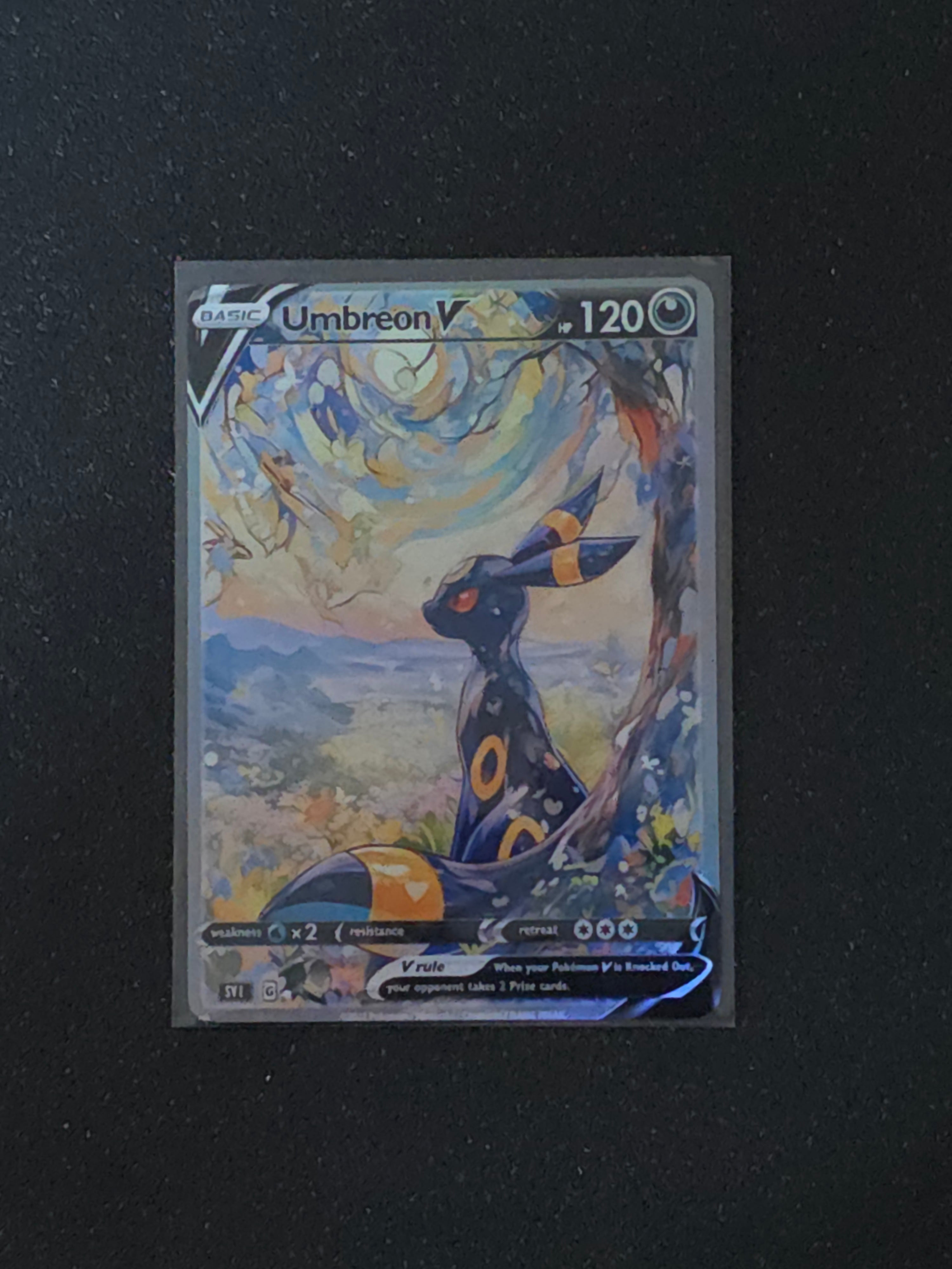 Umbreon Fan Art Pokemon Card PTL 647