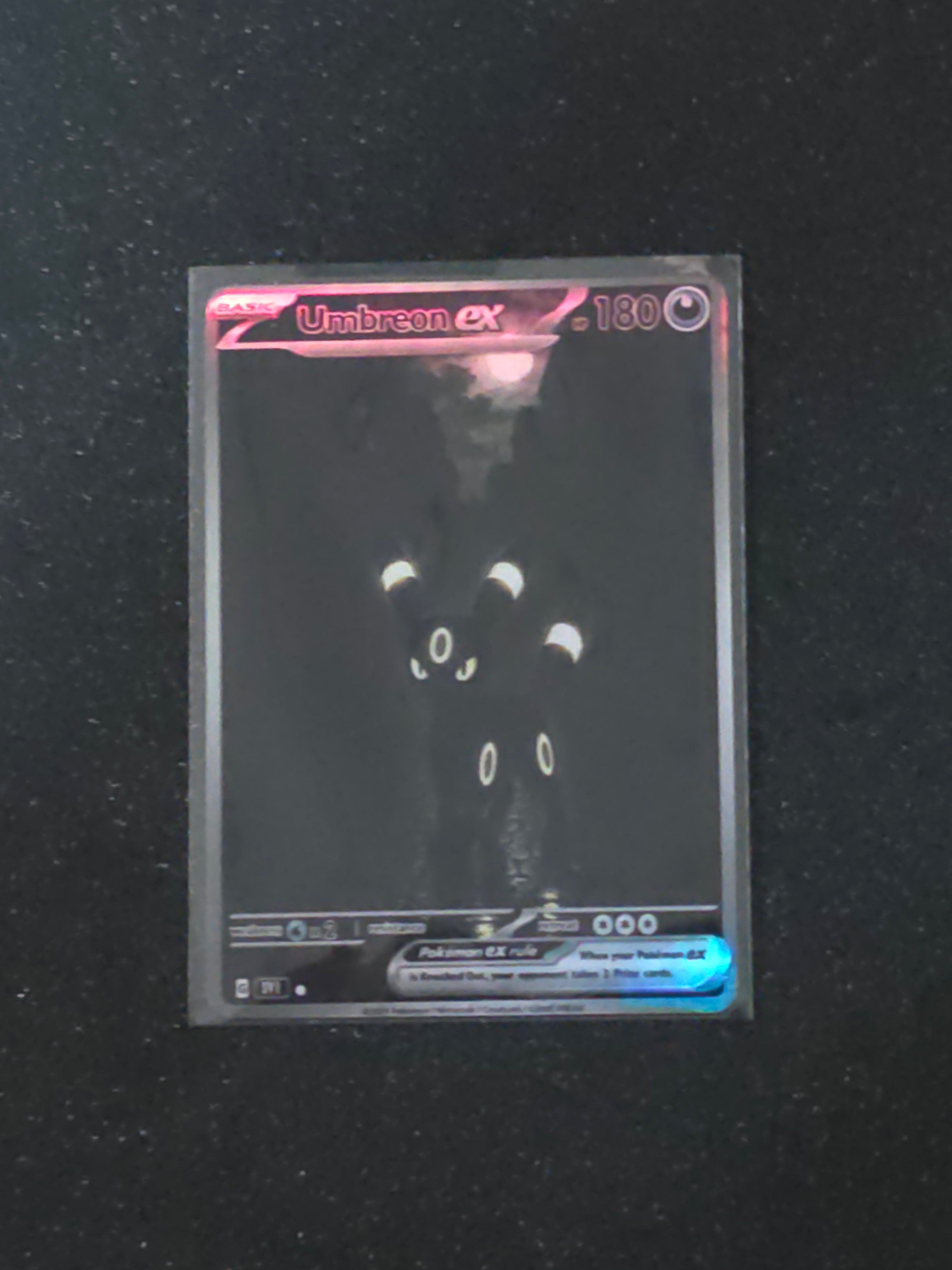 Umbreon Fan Art Pokemon Card PTL 669