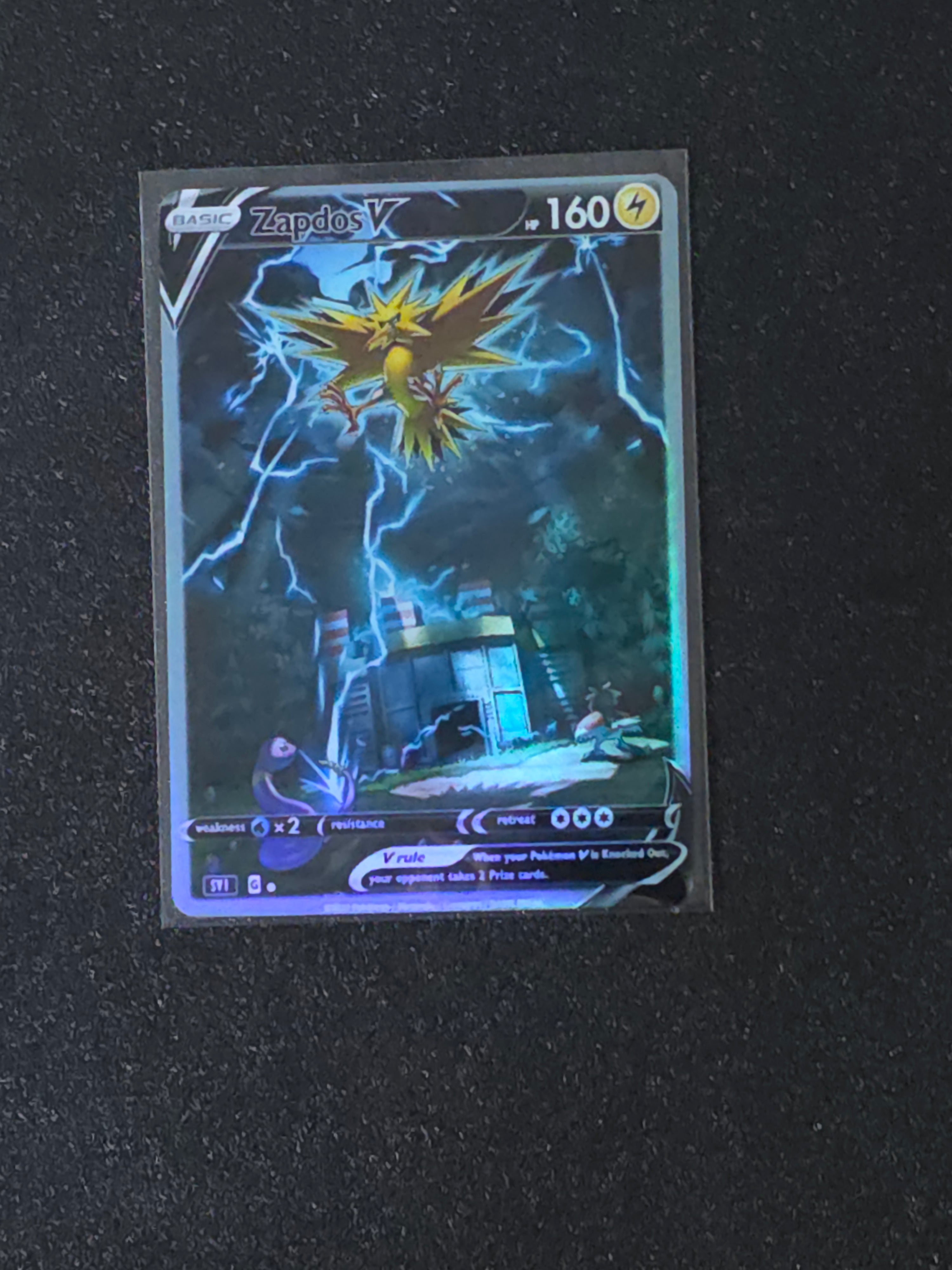 Zapdos Fan Art Pokemon Card PTL 682