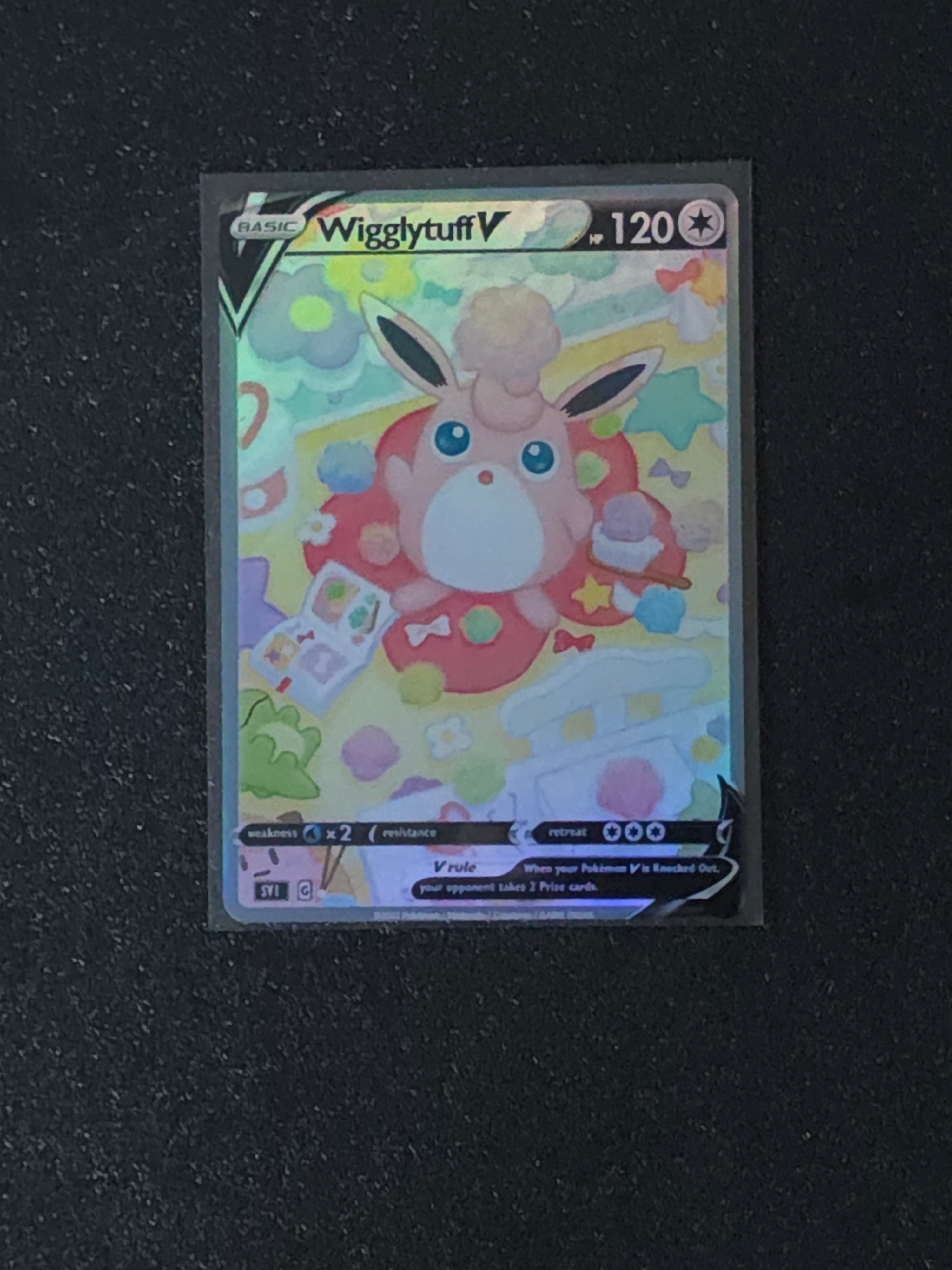 Wigglytuff Fan Art Pokemon Card PTL 681