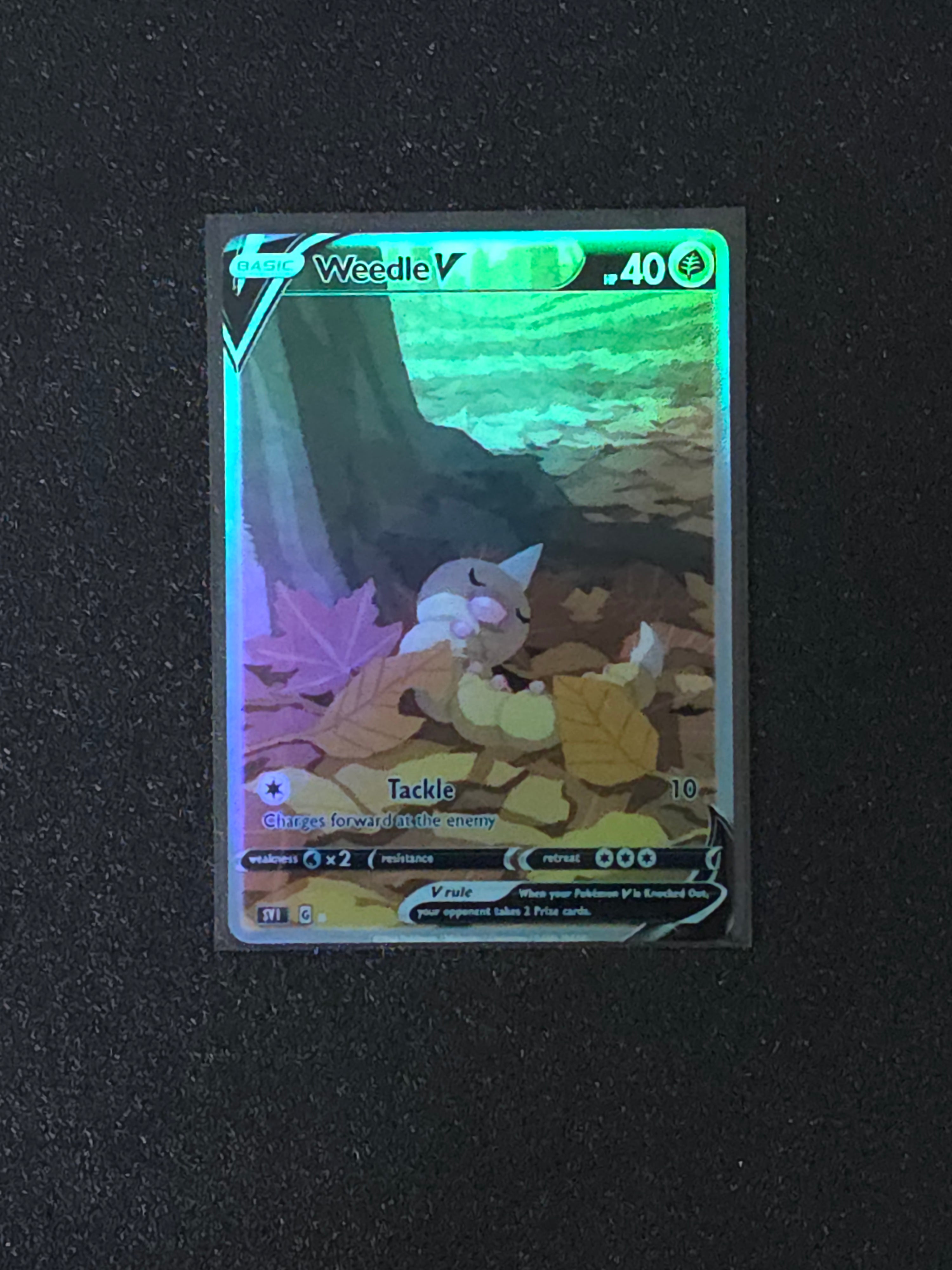 Weedle Fan Art Pokemon Card PTL 680