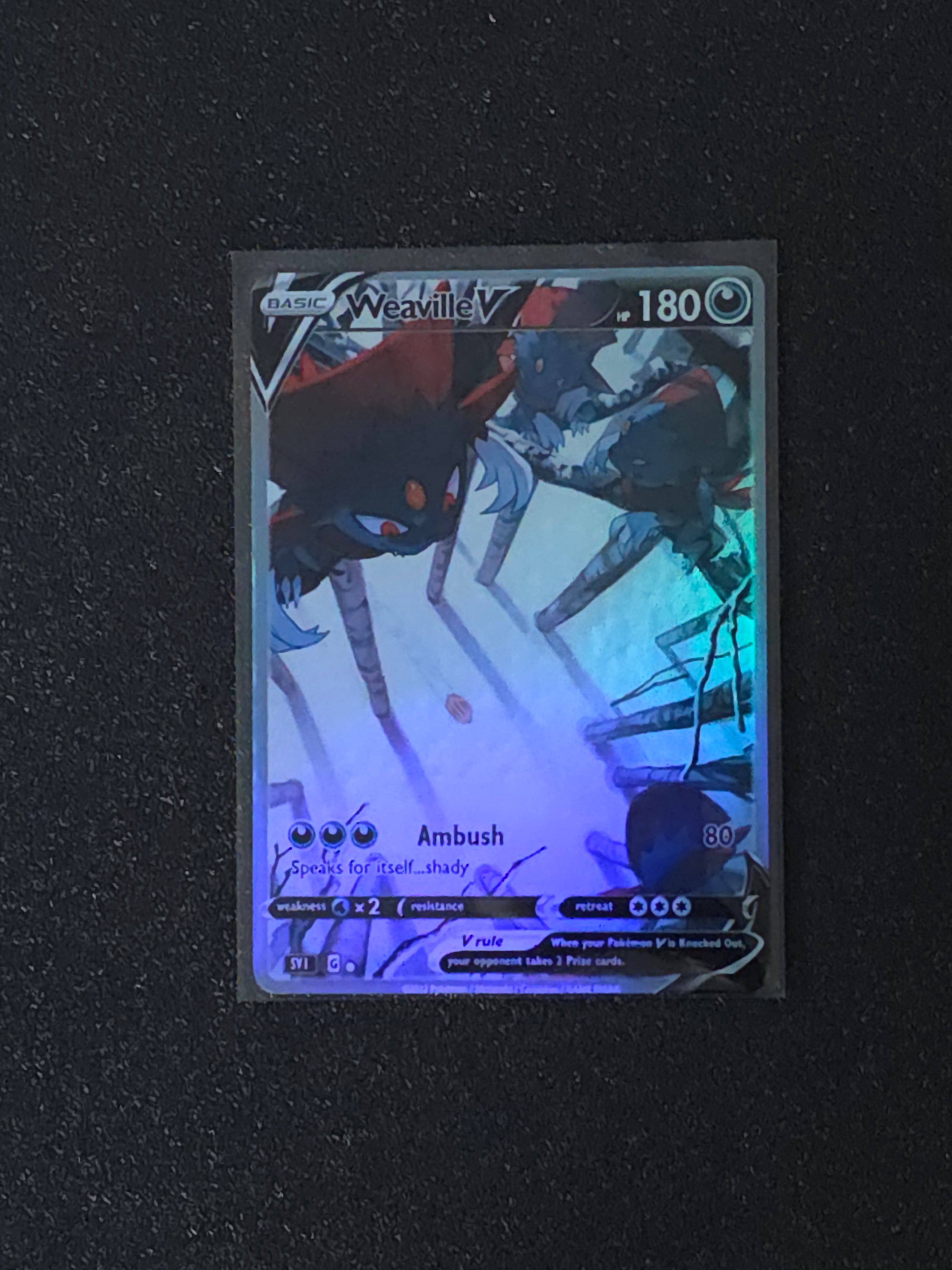 Weaville Fan Art Pokemon Card PTL 679