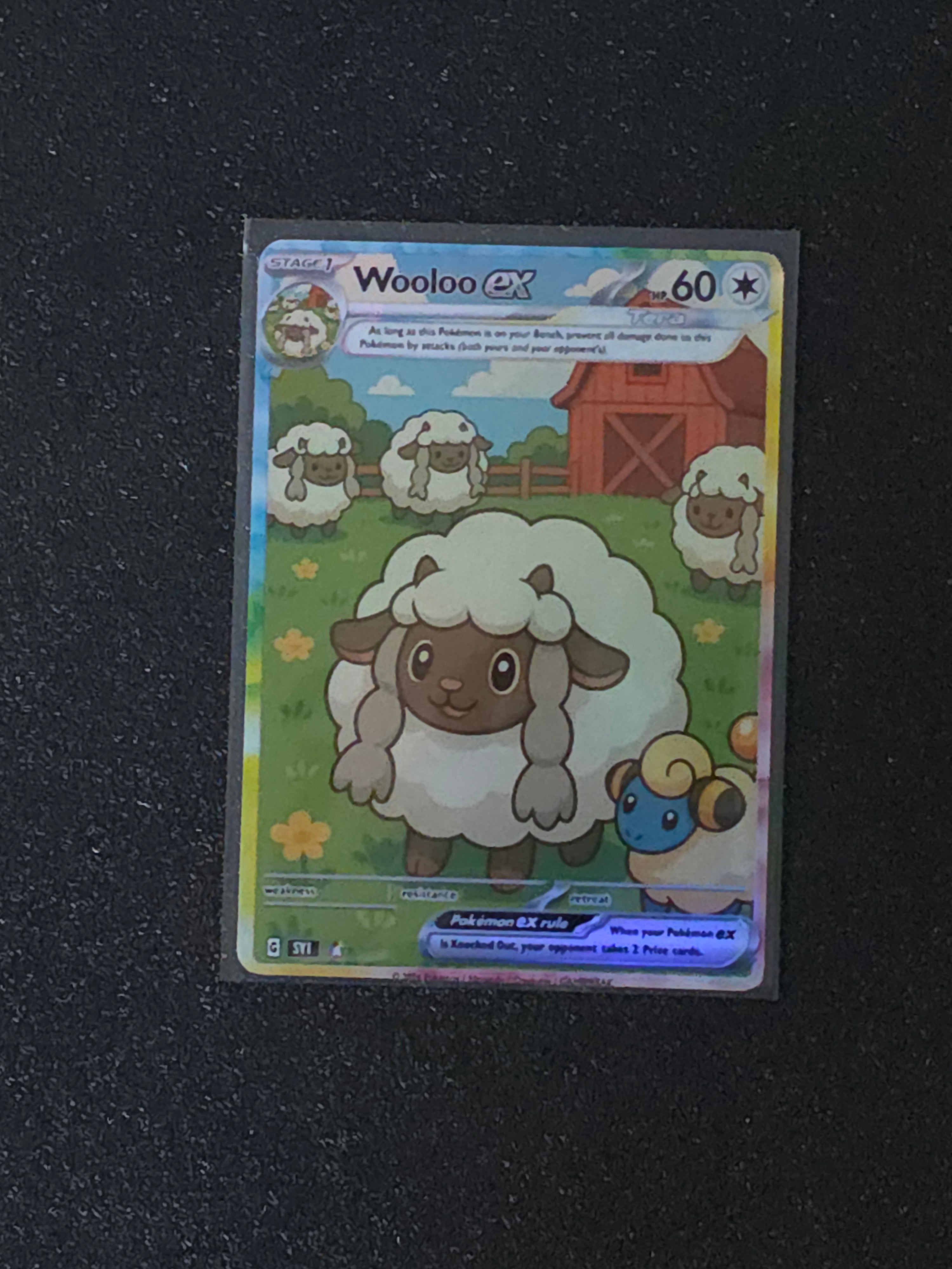 Wooloo Fan Art Pokemon Card PTL 676