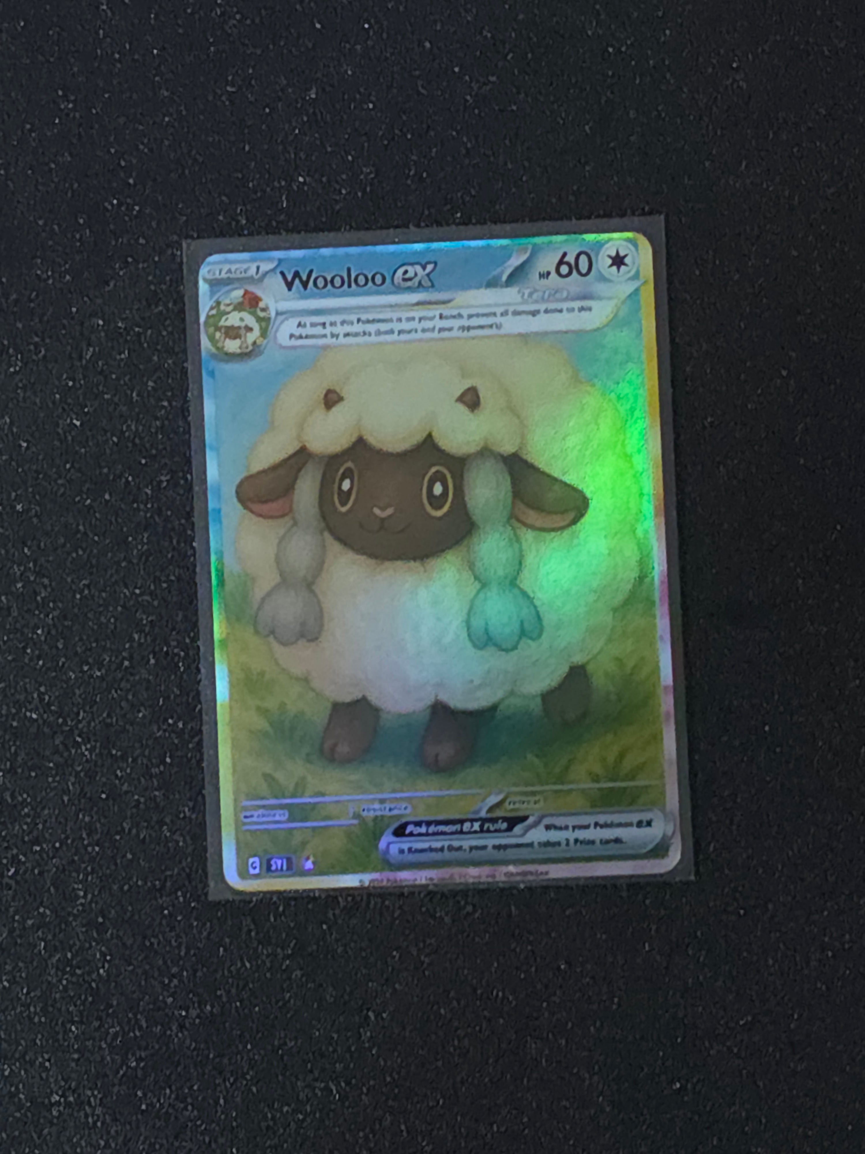 Wooloo Fan Art Pokemon Card PTL 675