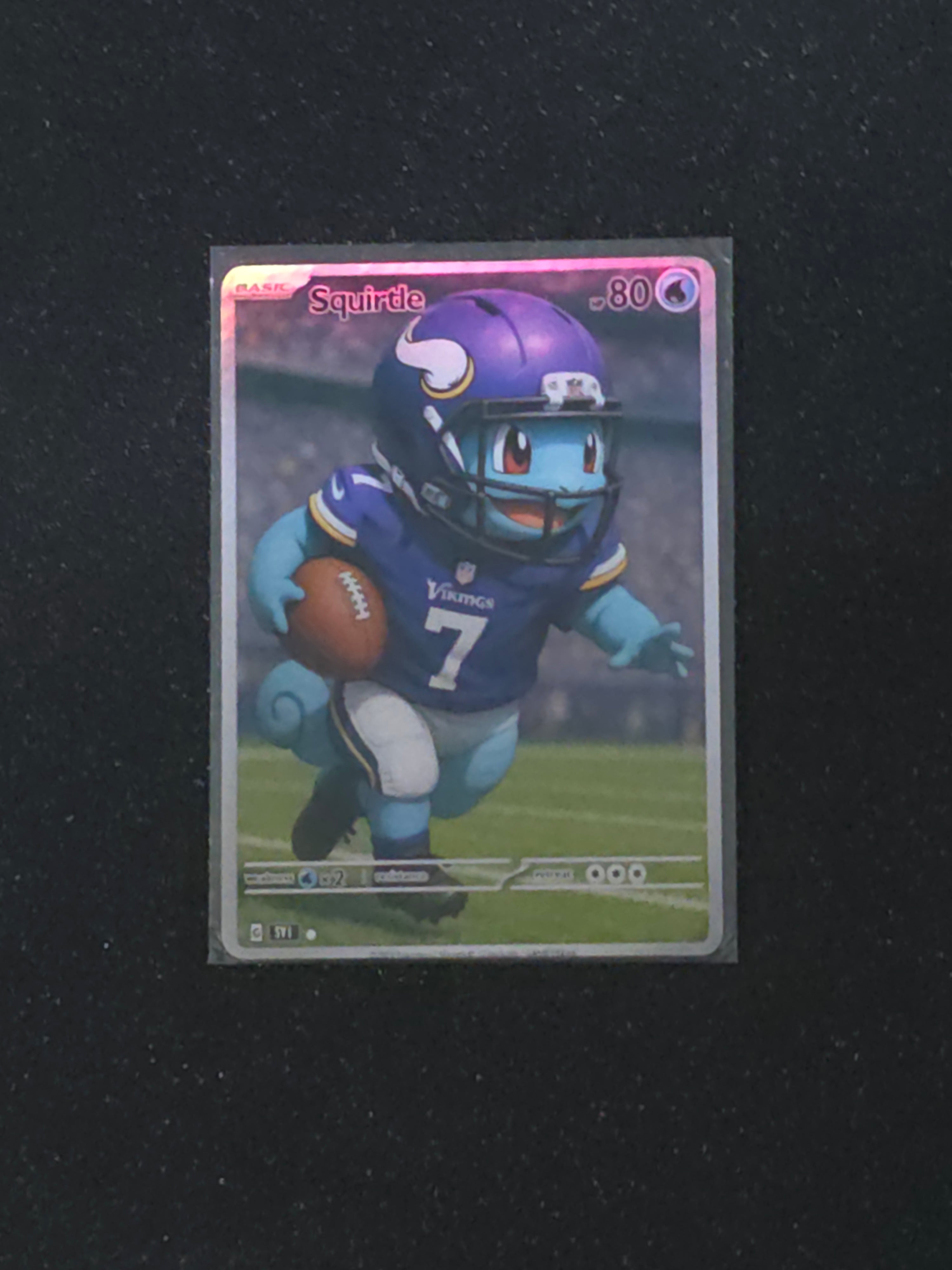Squirtle Fan Art Pokemon Card PTL 700