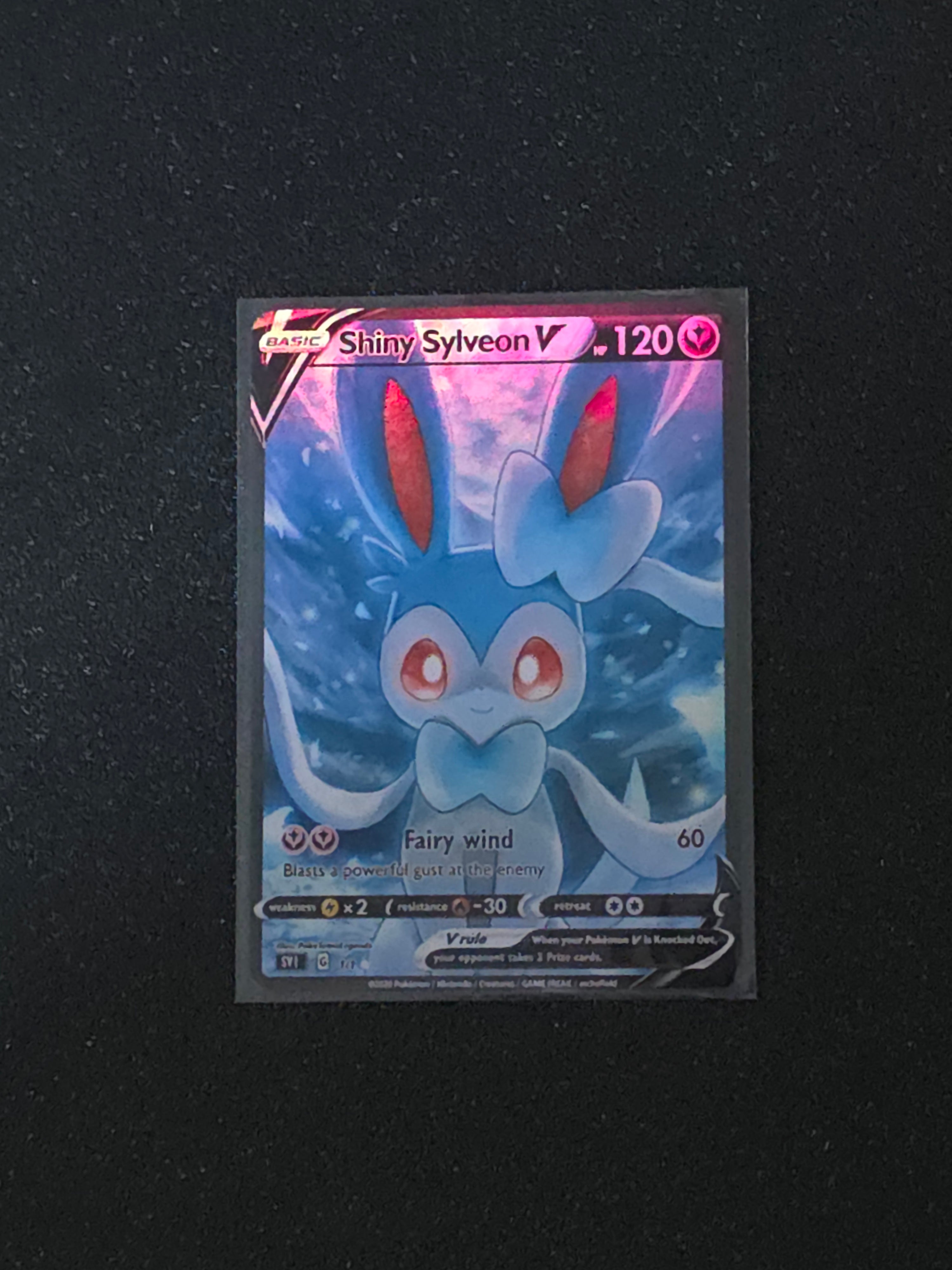 Sylveon Fan Art Pokemon Card PTL 707