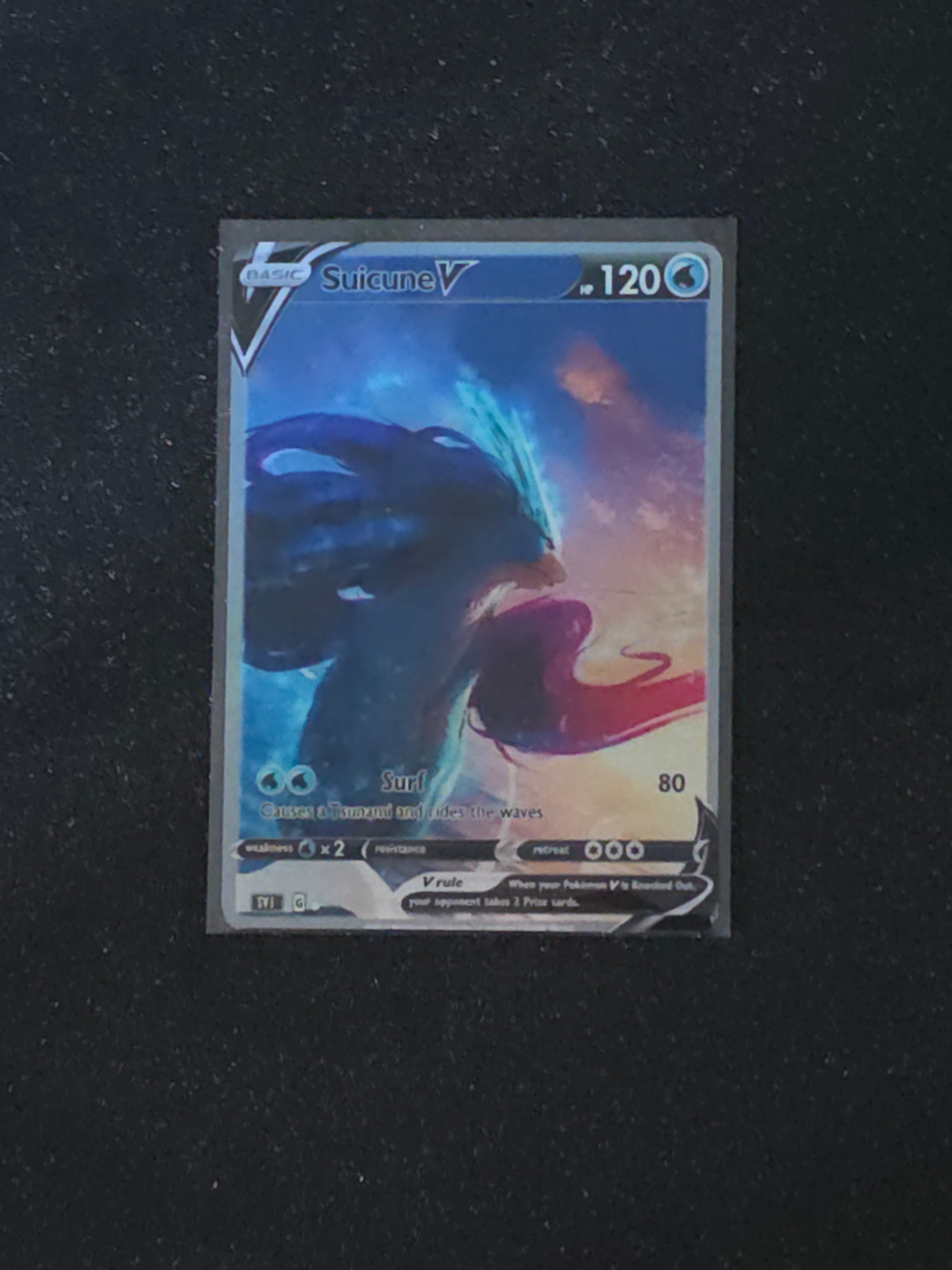 Suicune Fan Art Pokemon Card PTL 739
