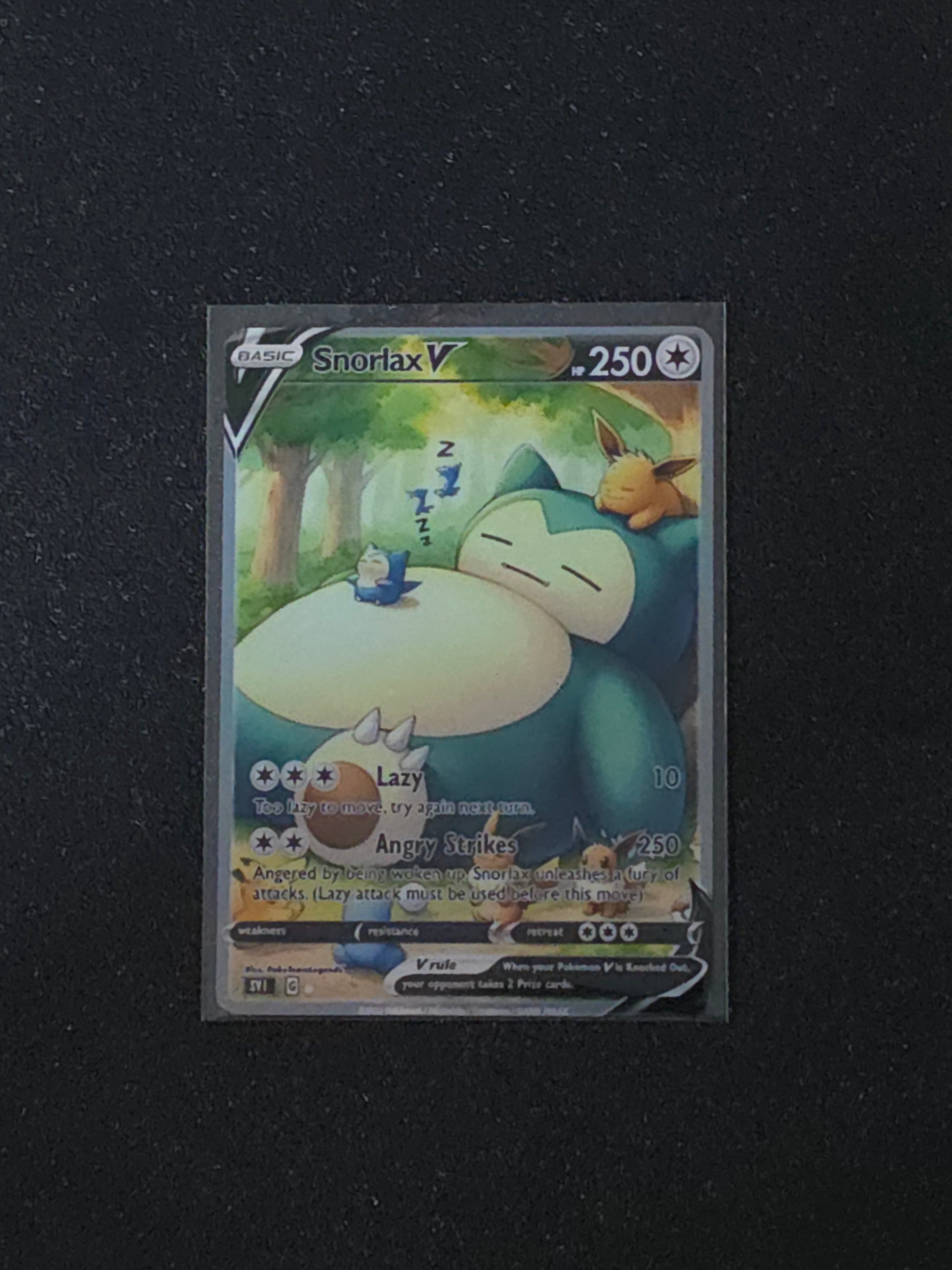 Snorlax Fan Art Pokemon Card PTL 740