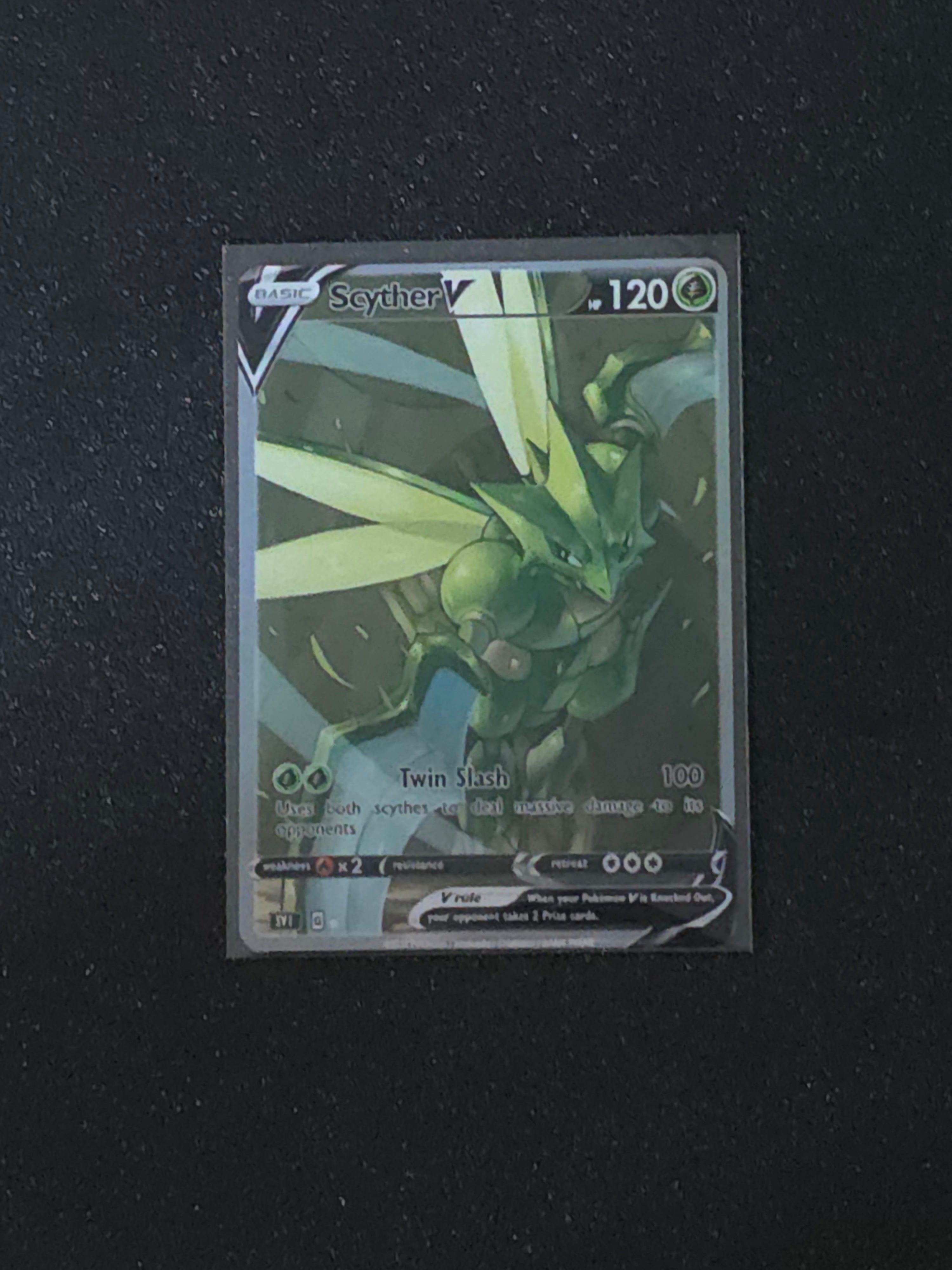 Scyther Fan Art Pokemon Card PTL 741
