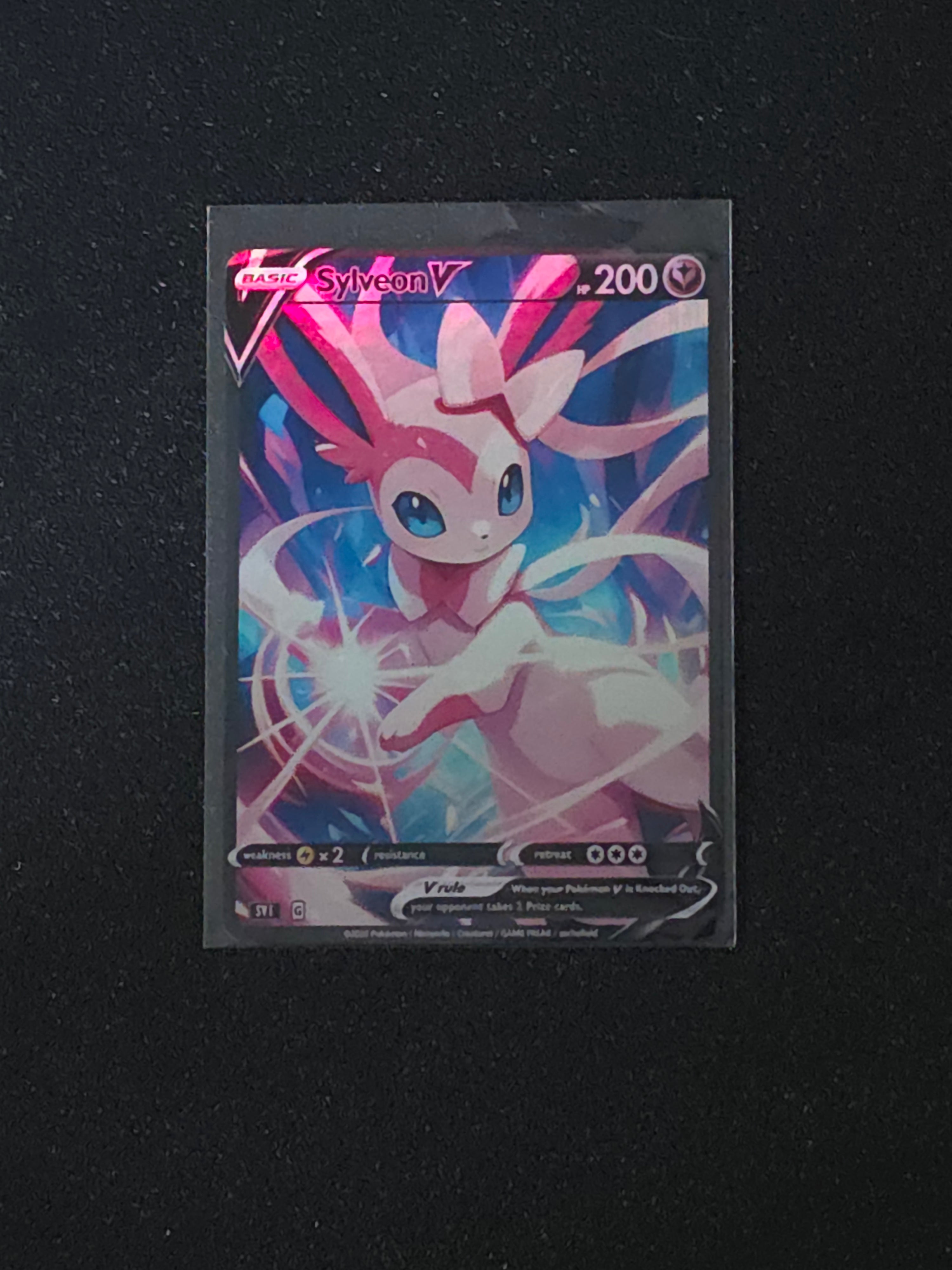 Sylveon Fan Art Pokemon Card PTL 770