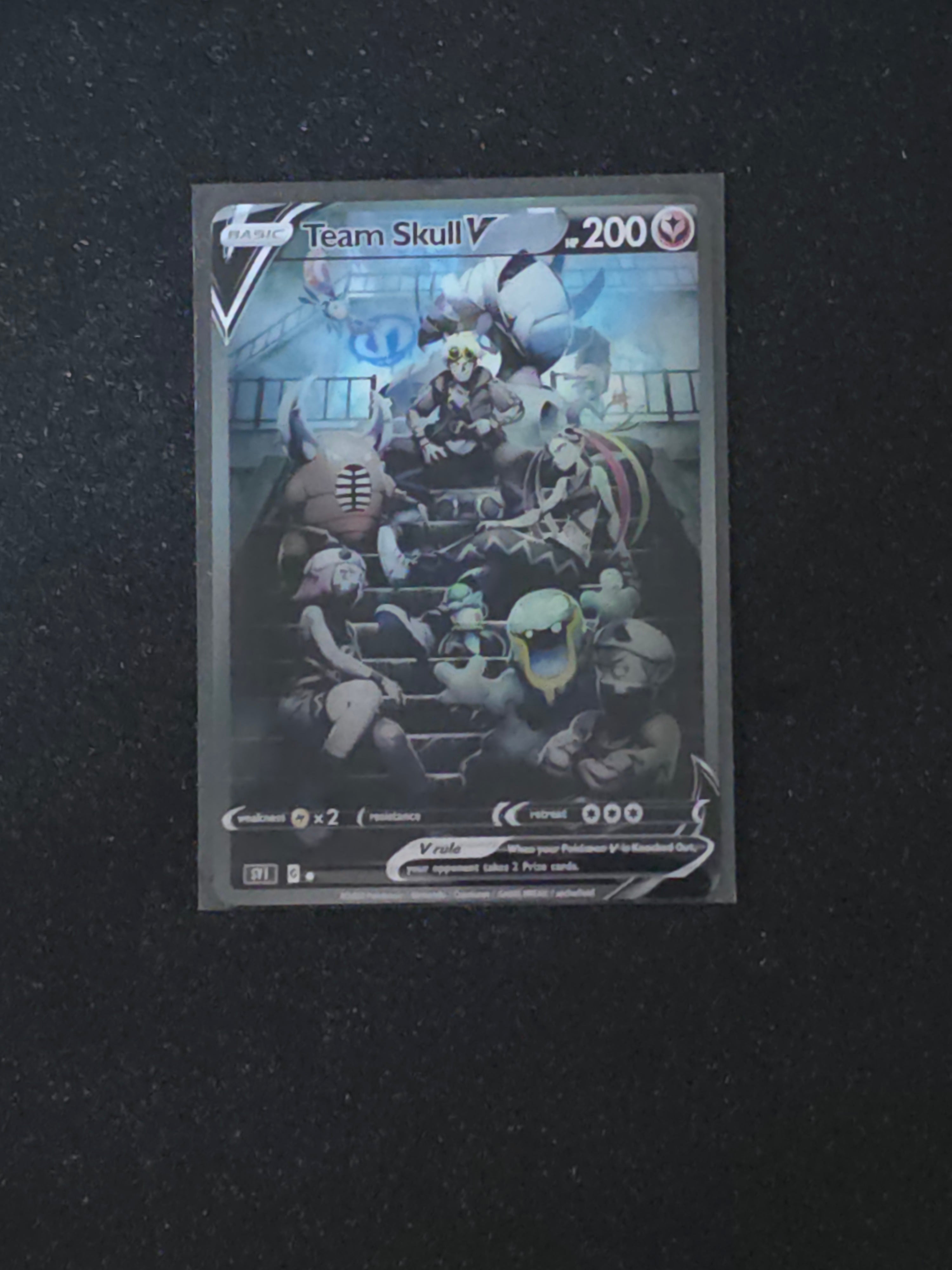Team Skull Fan Art Pokemon Card PTL 772