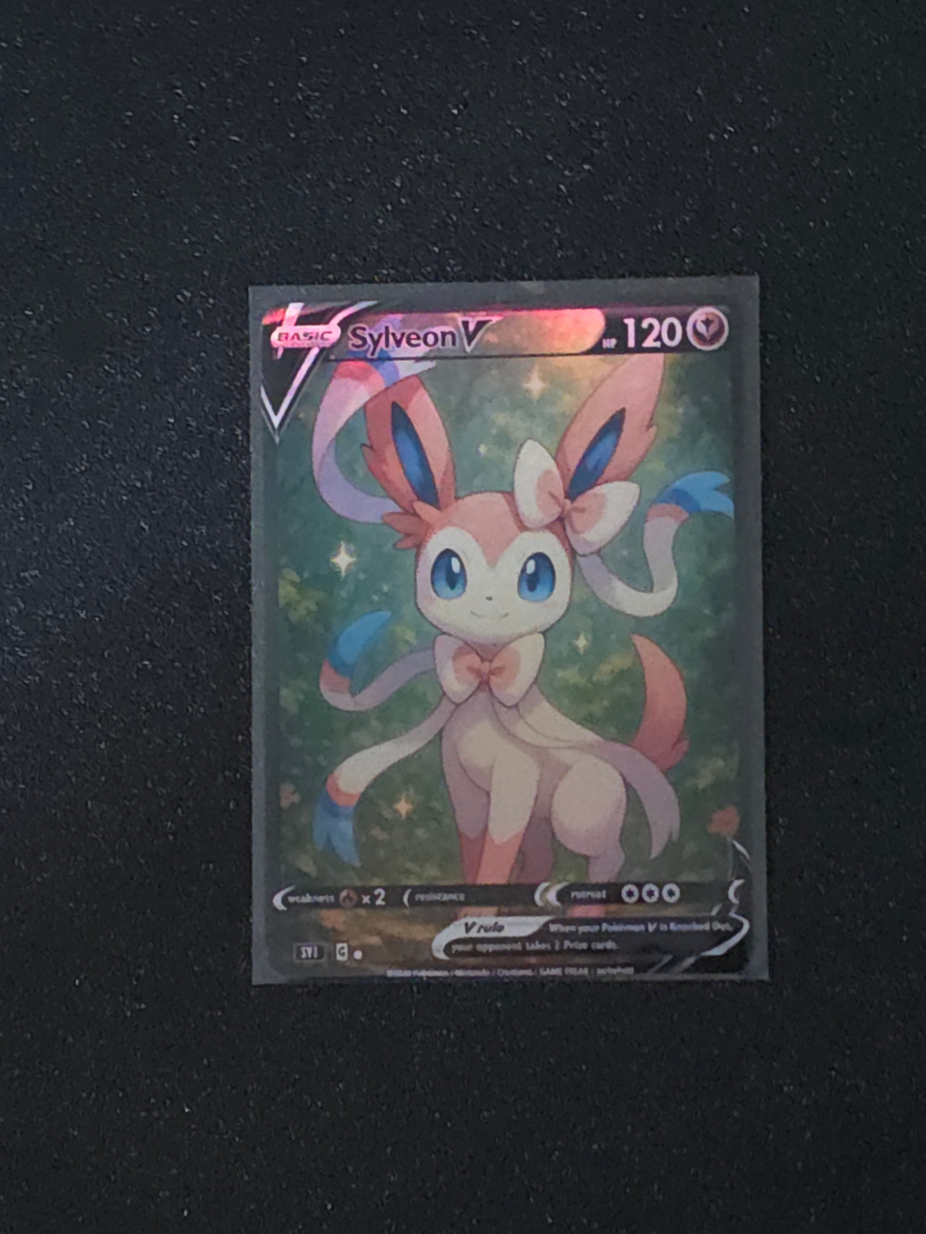 Sylveon Fan Art Pokemon Card PTL 769