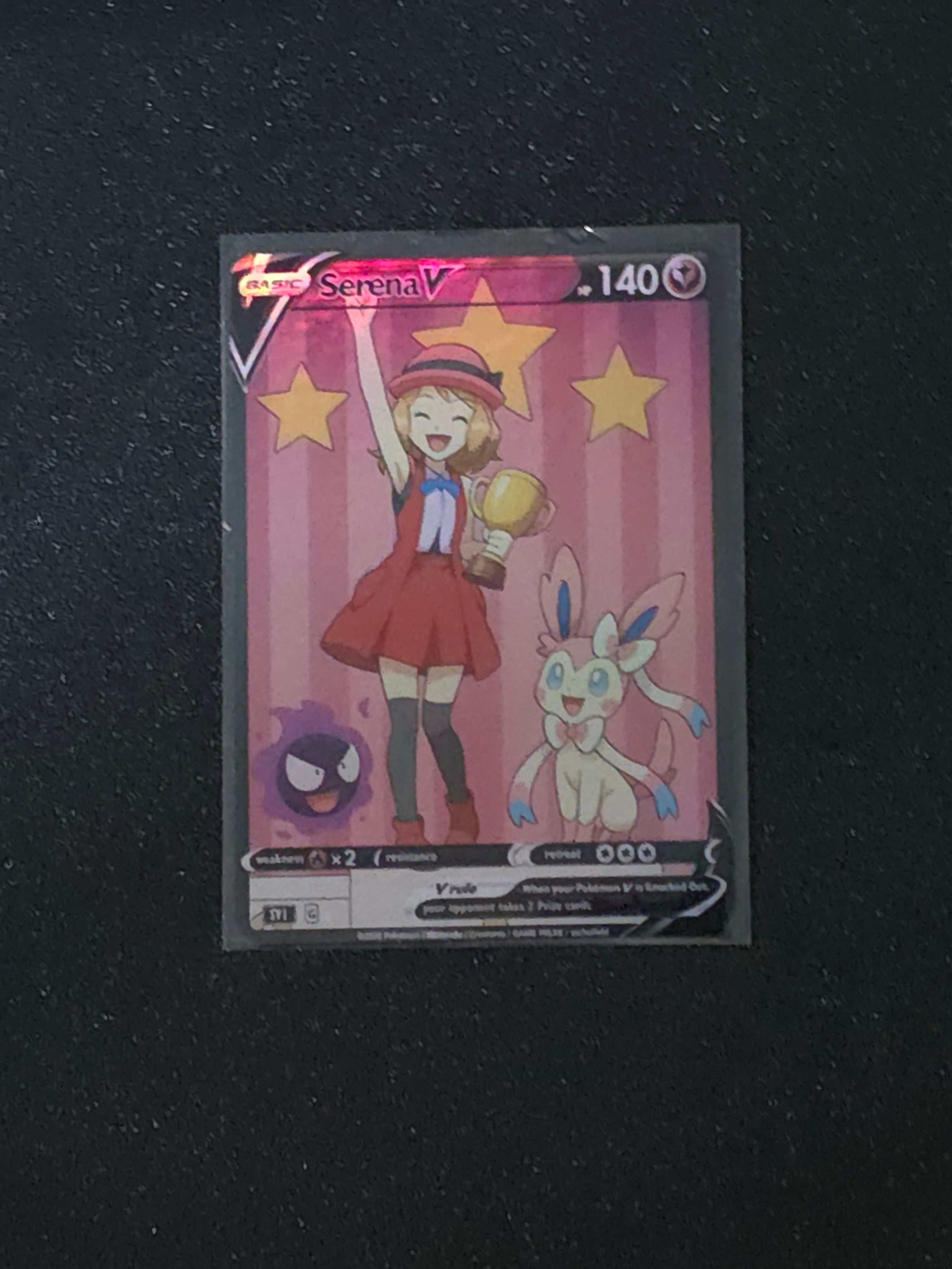 Serena Fan Art Pokemon Card PTL 775