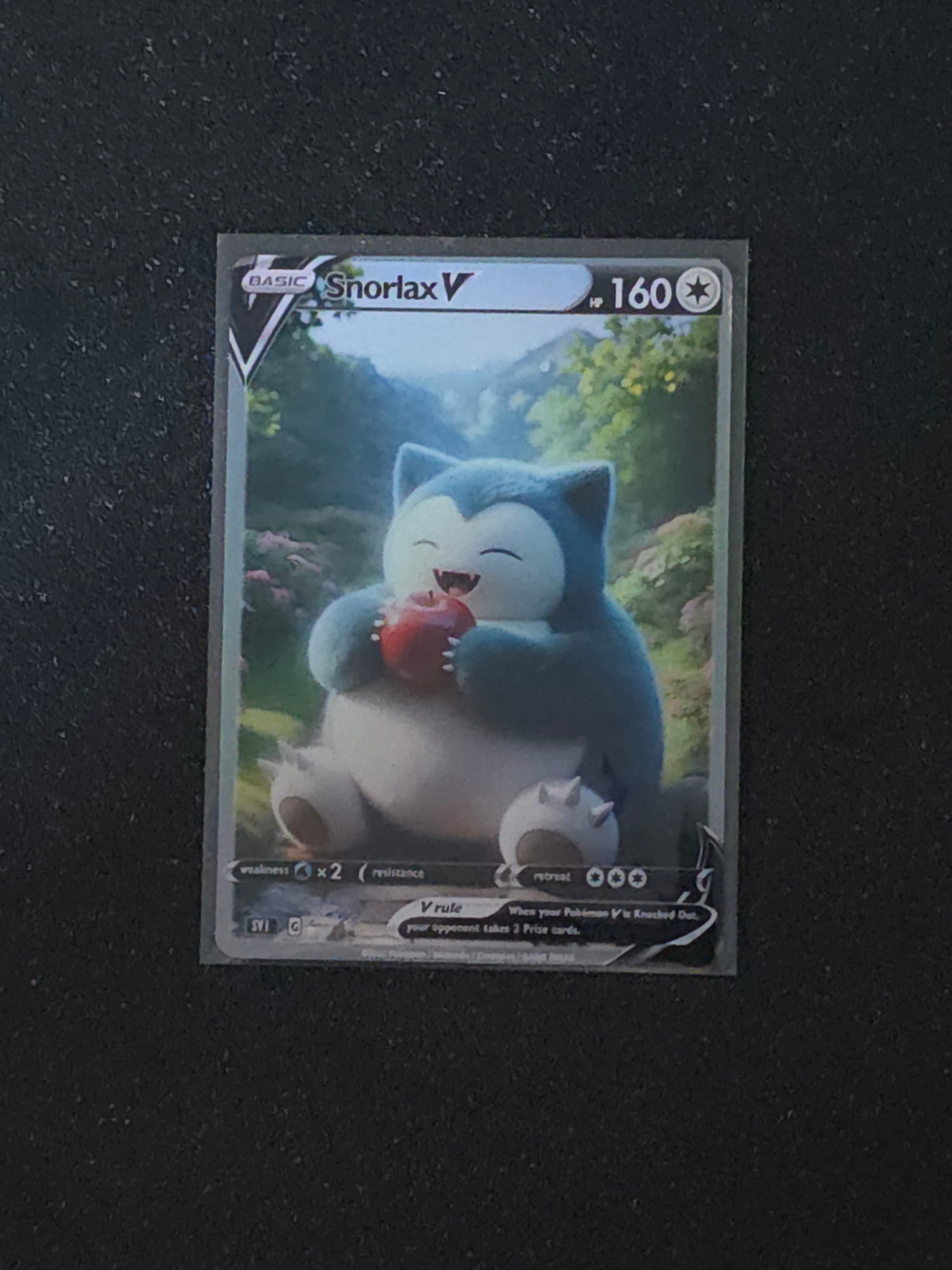 Snorlax Fan Art Pokemon Card PTL 757