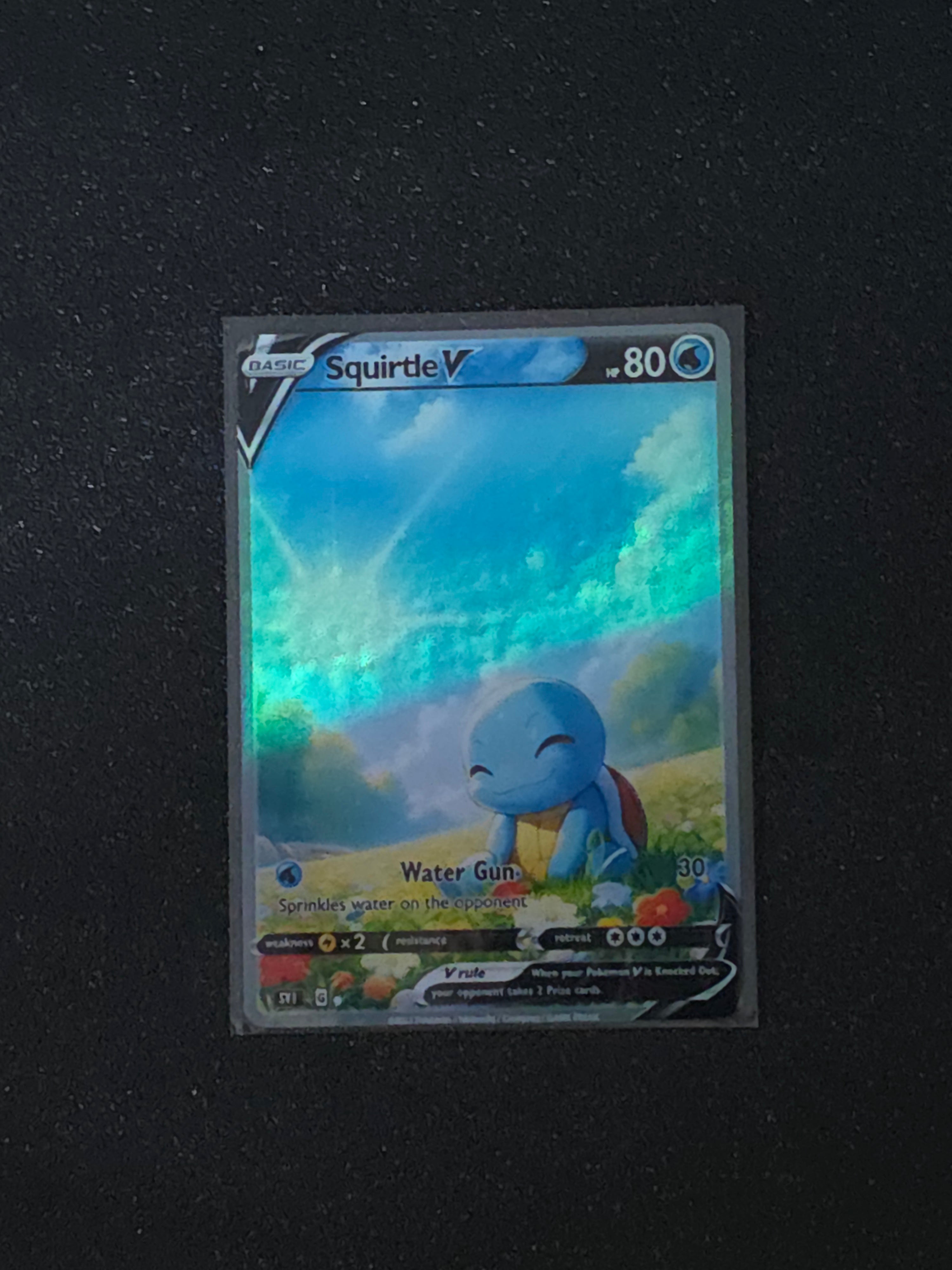 Squirtle Fan Art Pokemon Card PTL 760