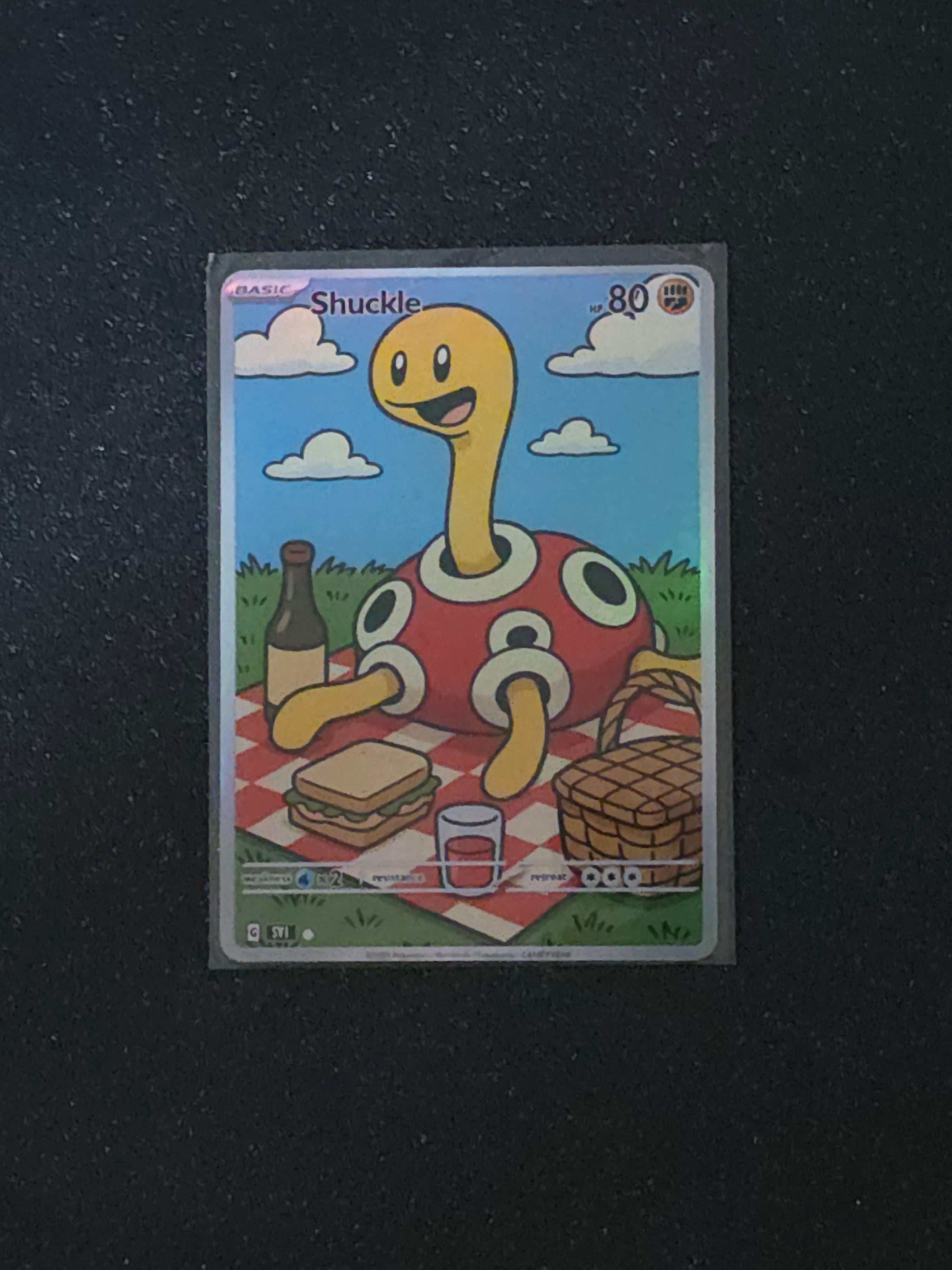 Shuckle Fan Art Pokemon Card PTL 750