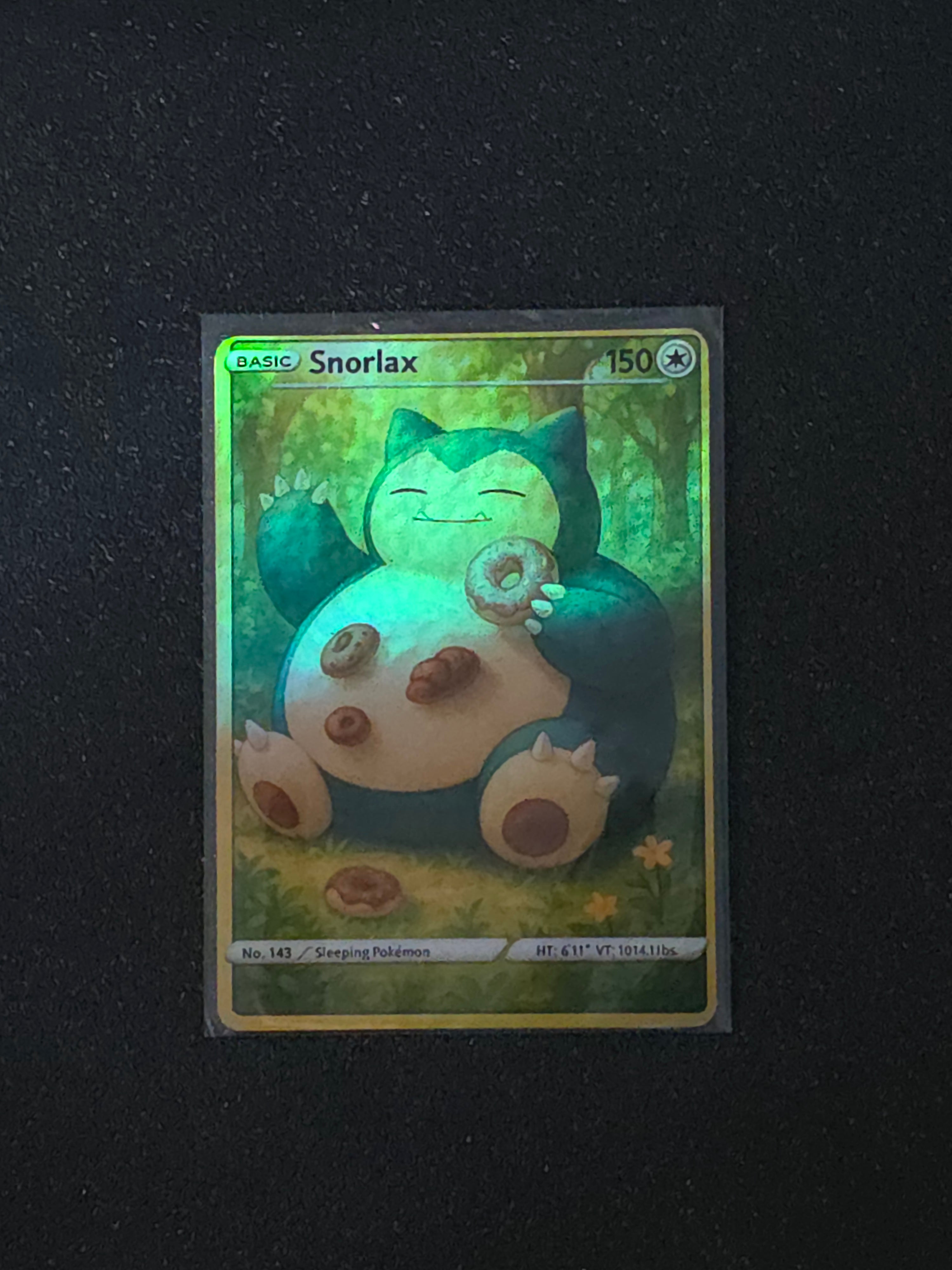 Snorlax Fan Art Pokemon Card PTL 738