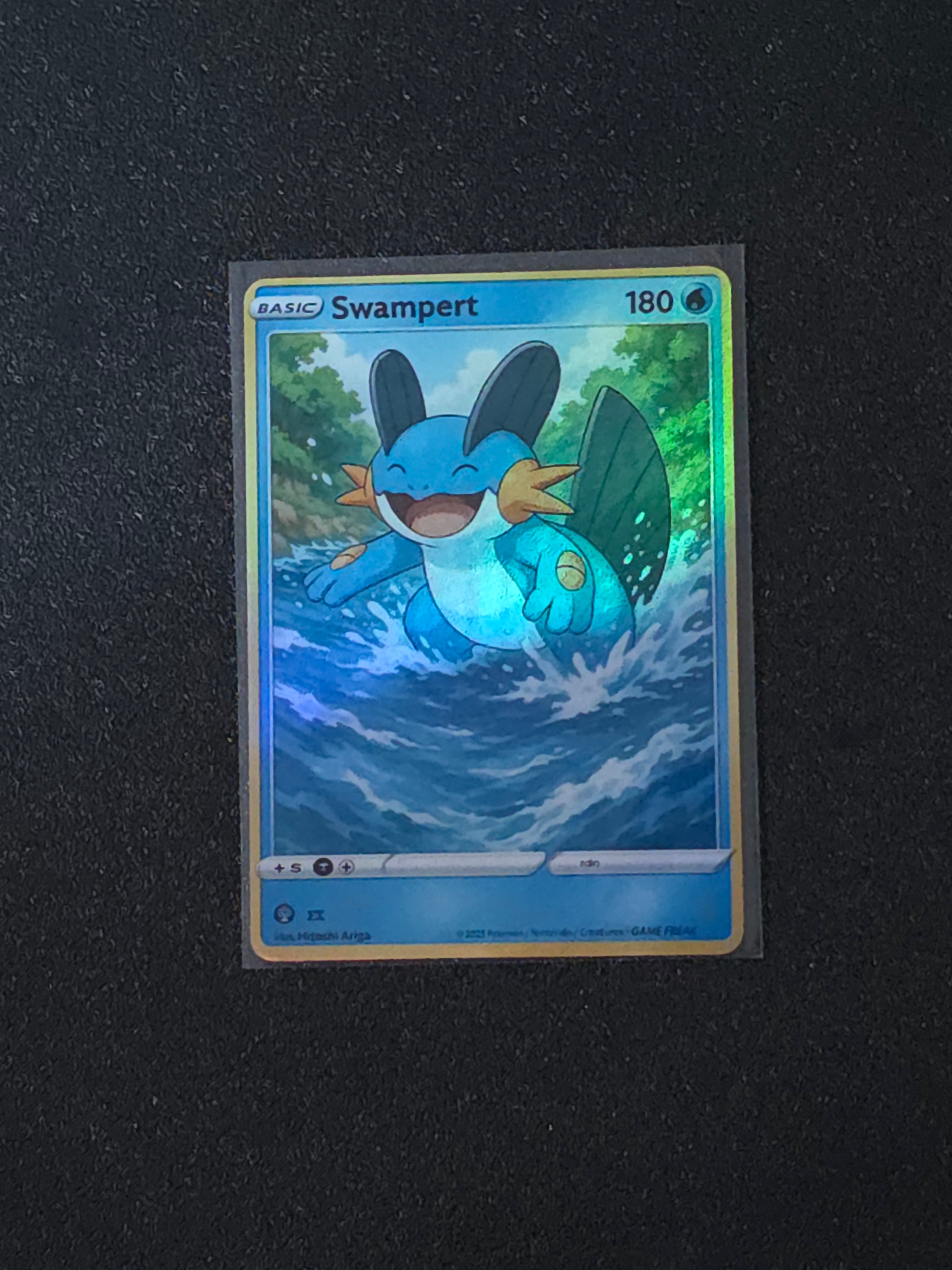 Swampert Fan Art Pokemon Card PTL 728