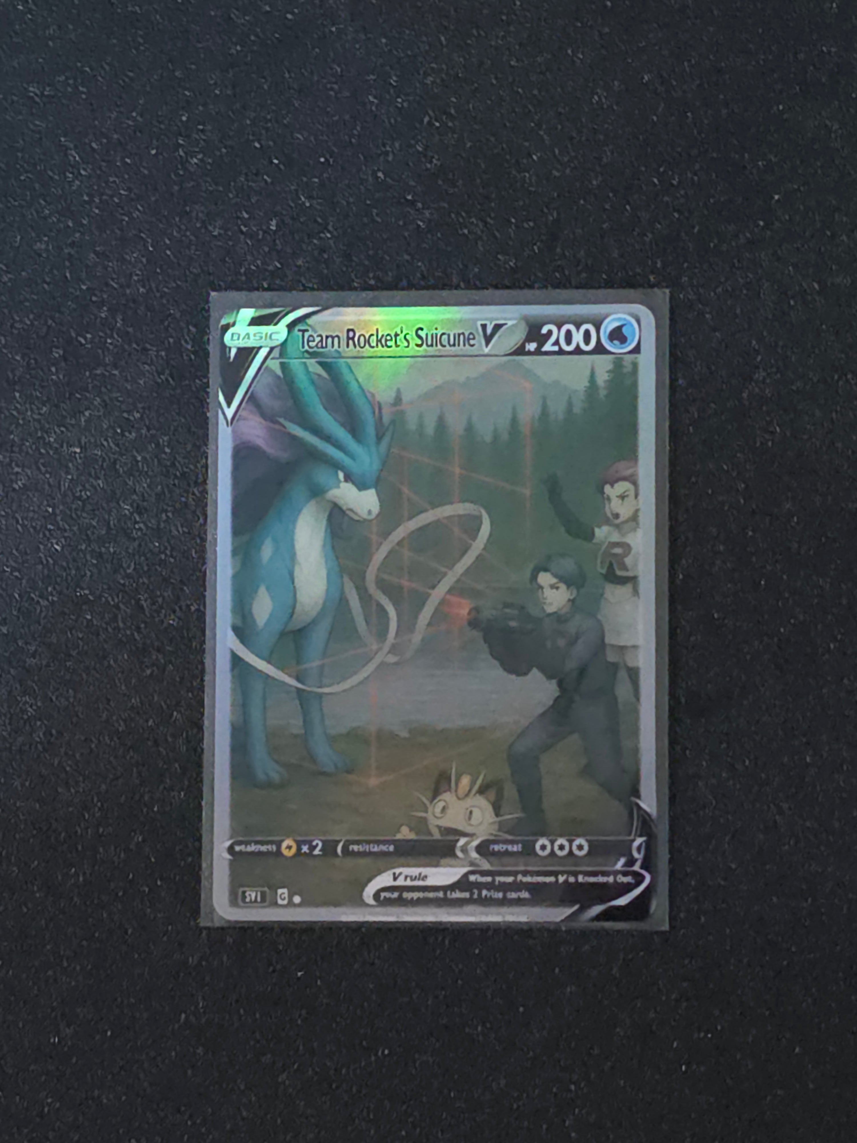 Suicune Fan Art Pokemon Card PTL 727