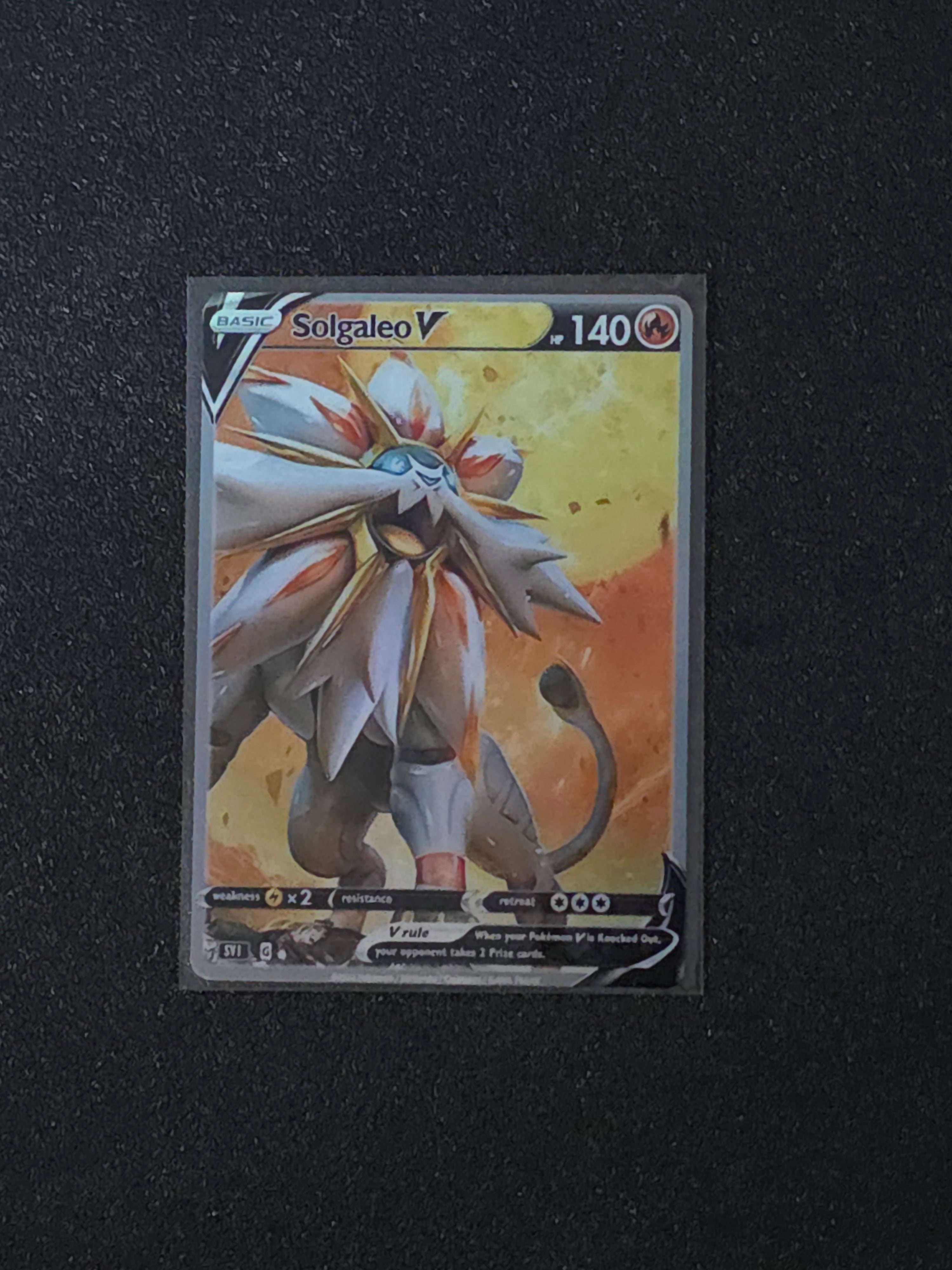 Solgaleo Fan Art Pokemon Card PTL 723