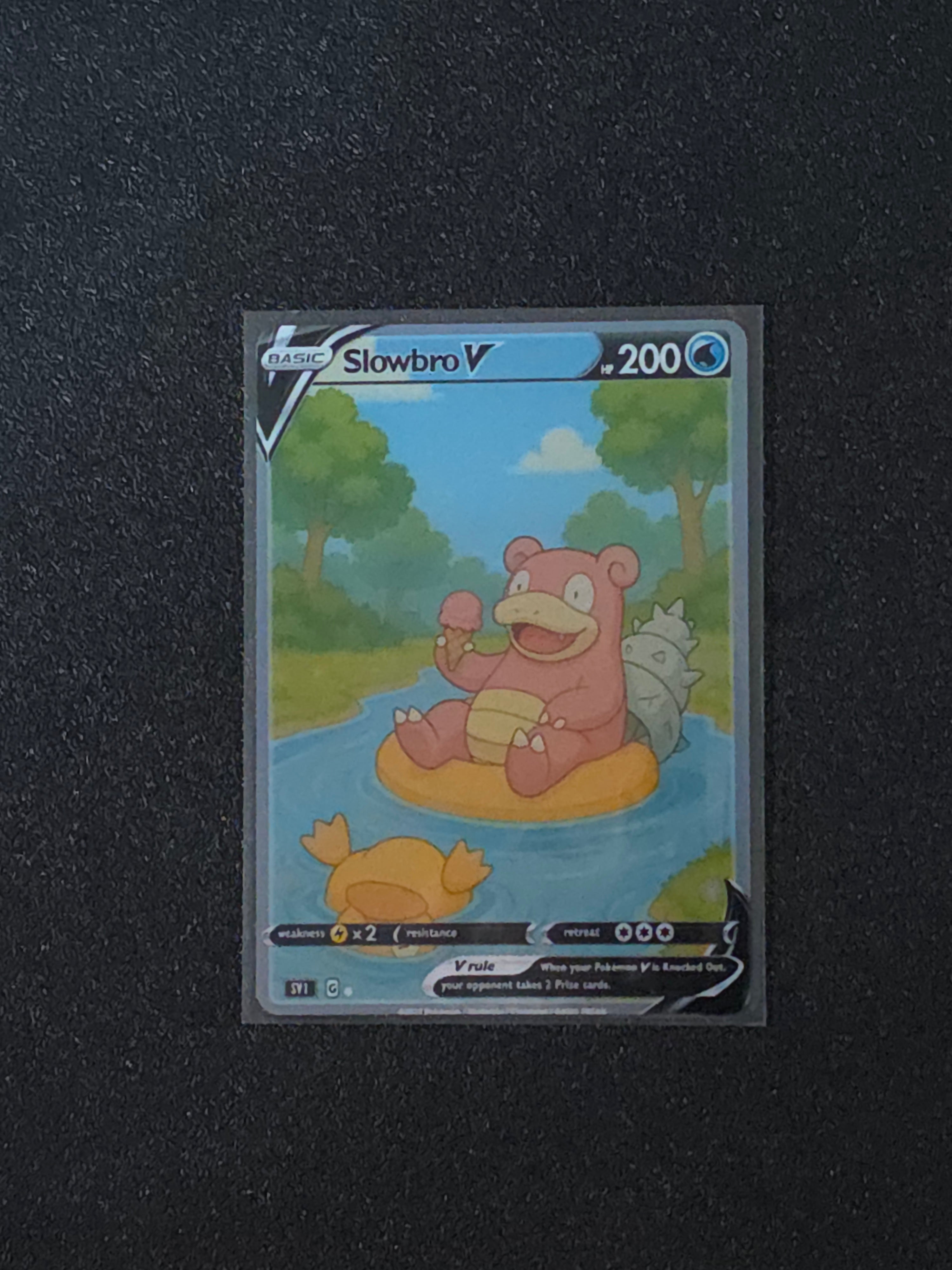 Slowbro Fan Art Pokemon Card PTL 722