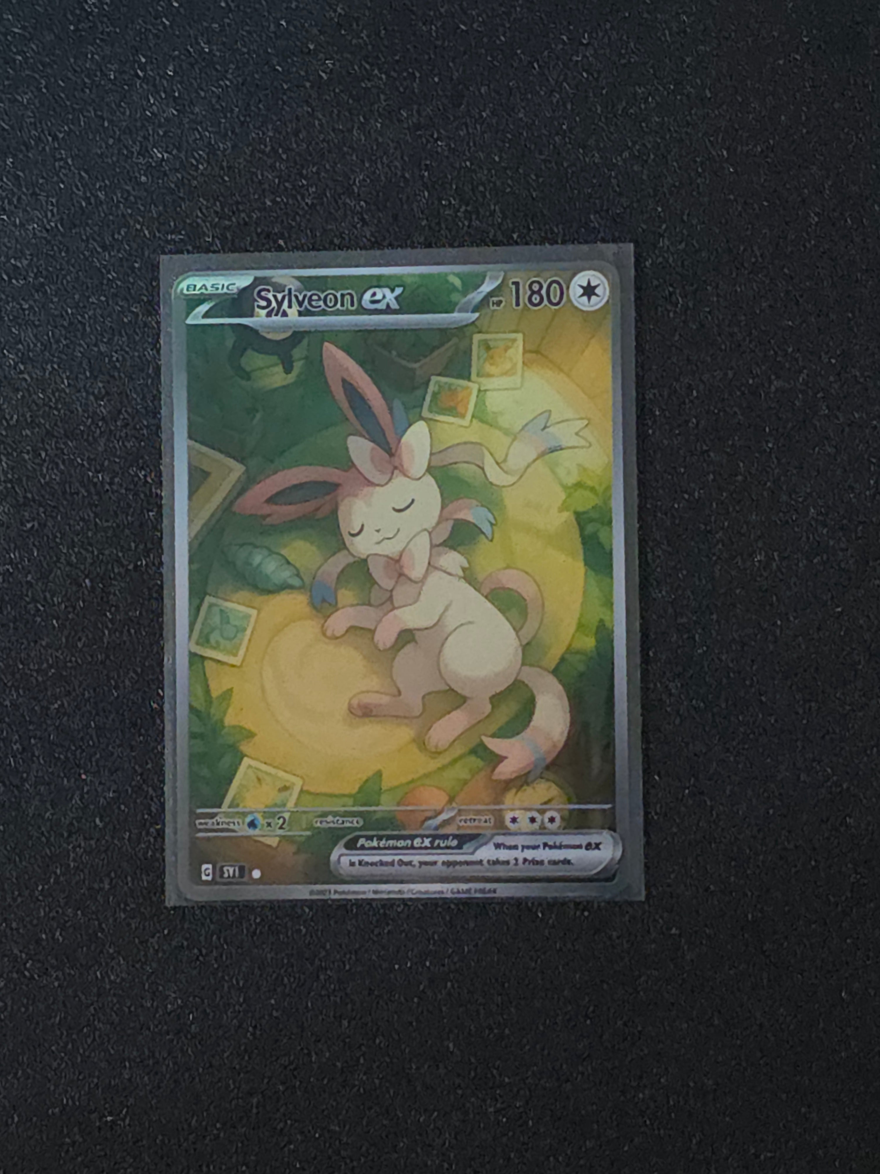 Sylveon Fan Art Pokemon Card PTL 721