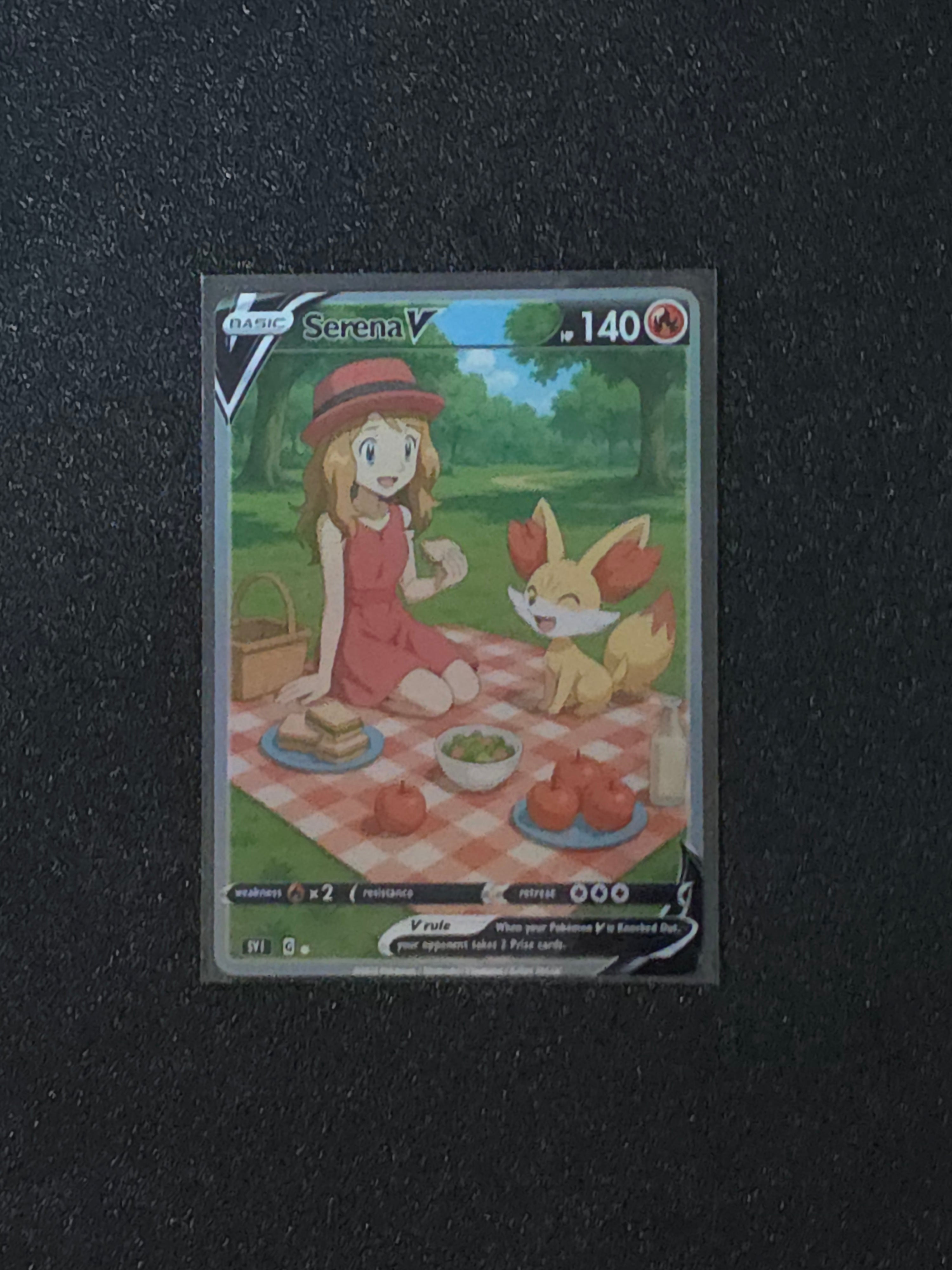 Serena Fan Art Pokemon Card PTL 720