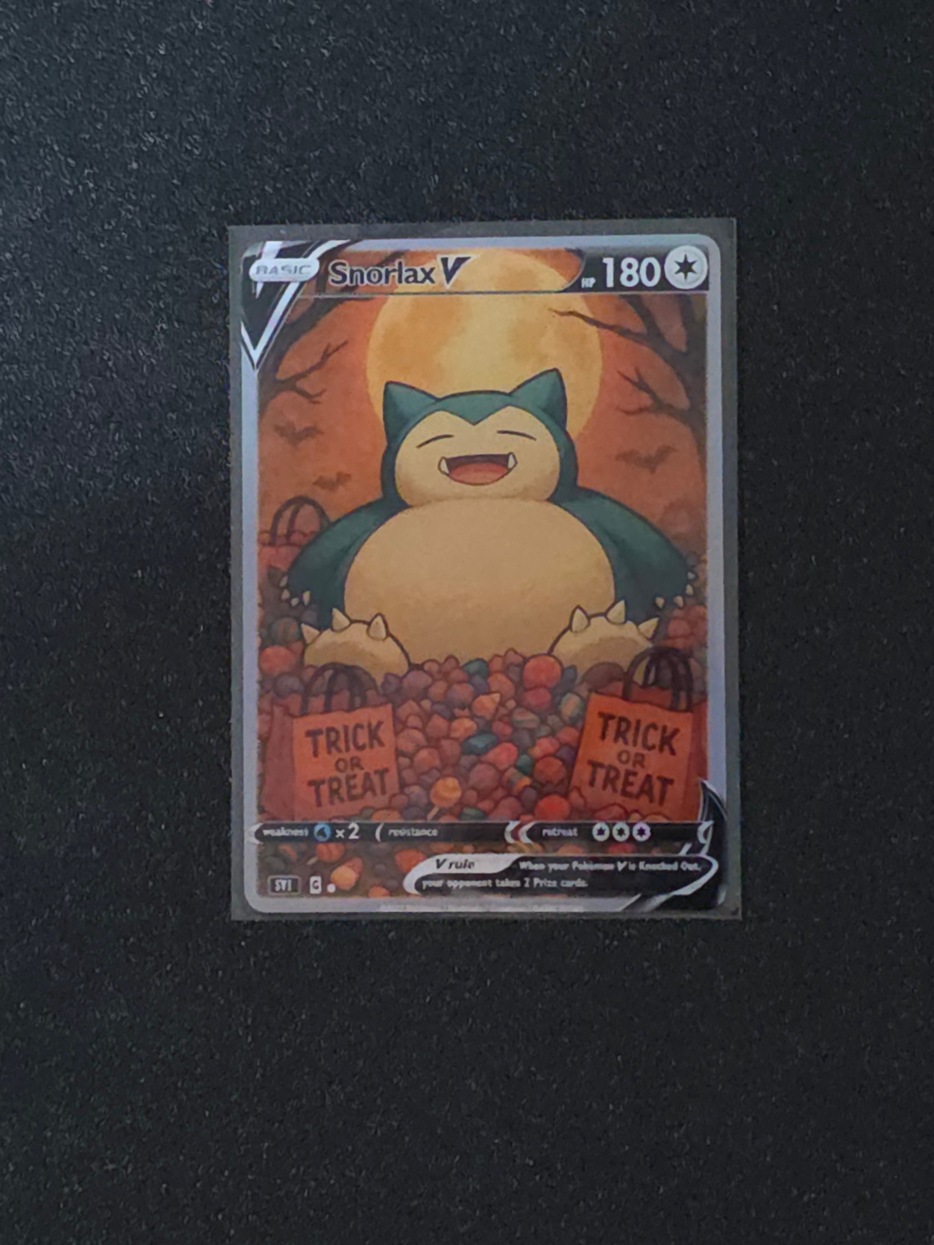 Snorlax Fan Art Pokemon Card PTL 717