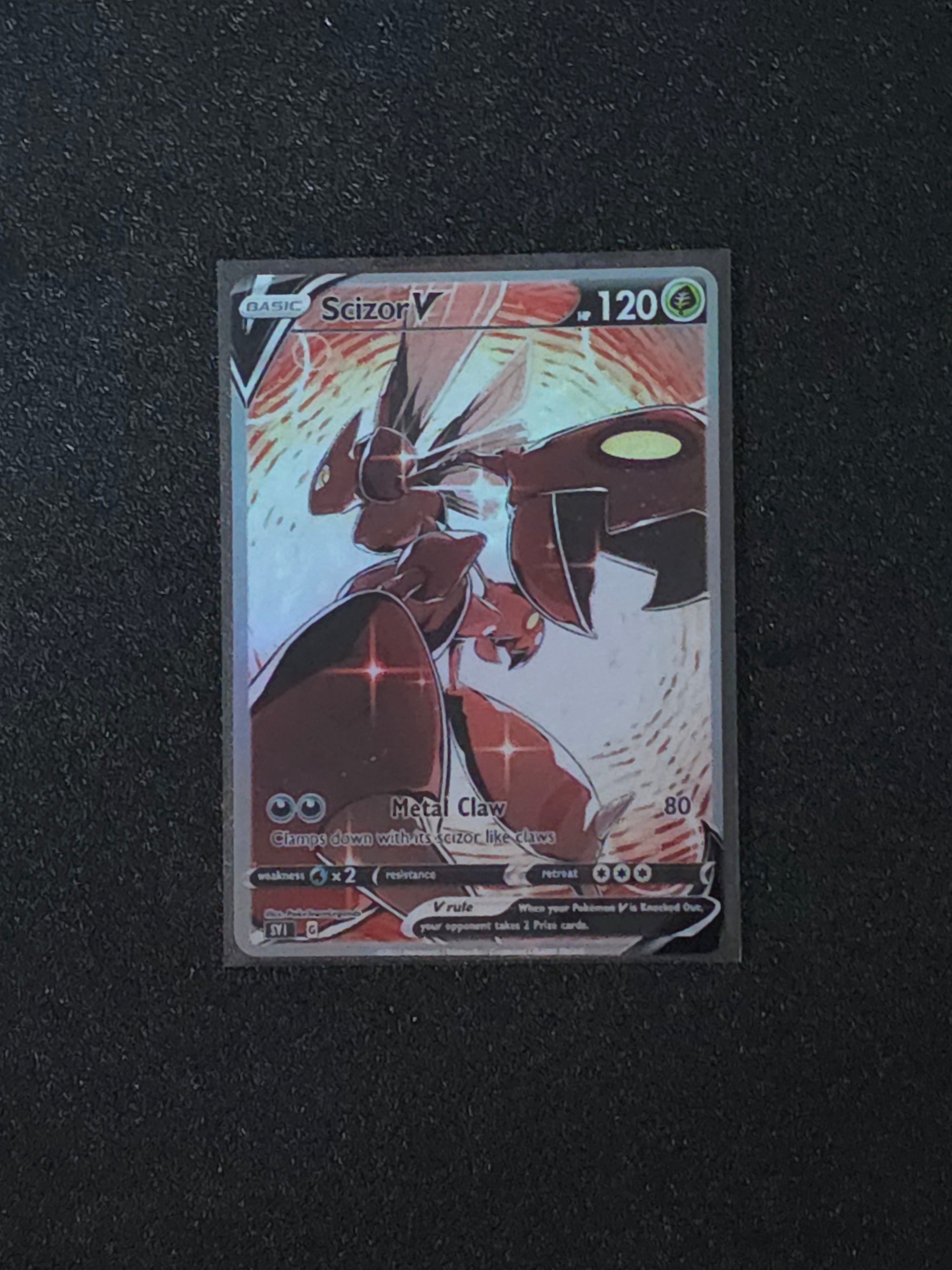 Scizor Fan Art Pokemon Card PTL 711