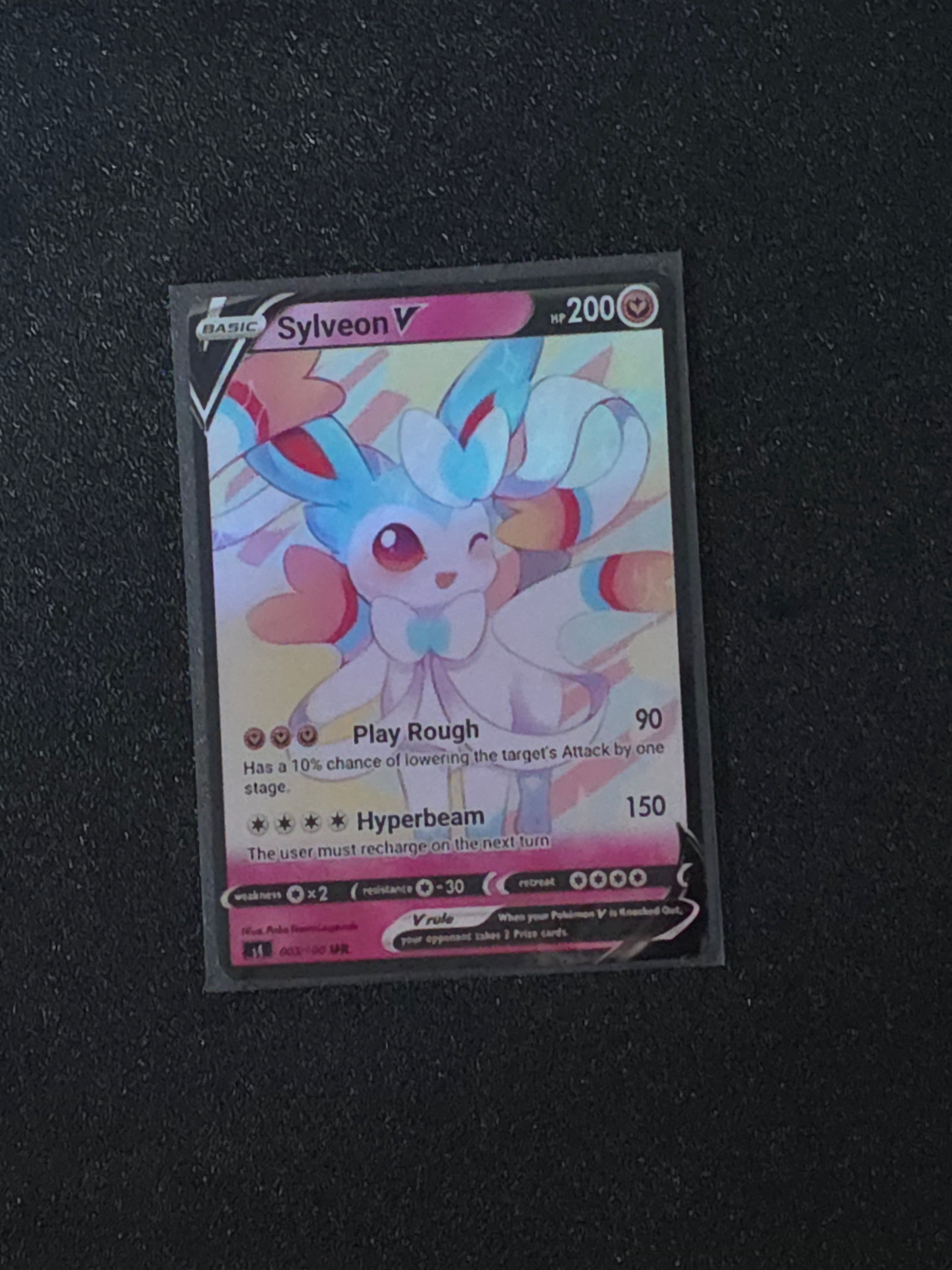 Sylveon Fan Art Pokemon Card PTL 710