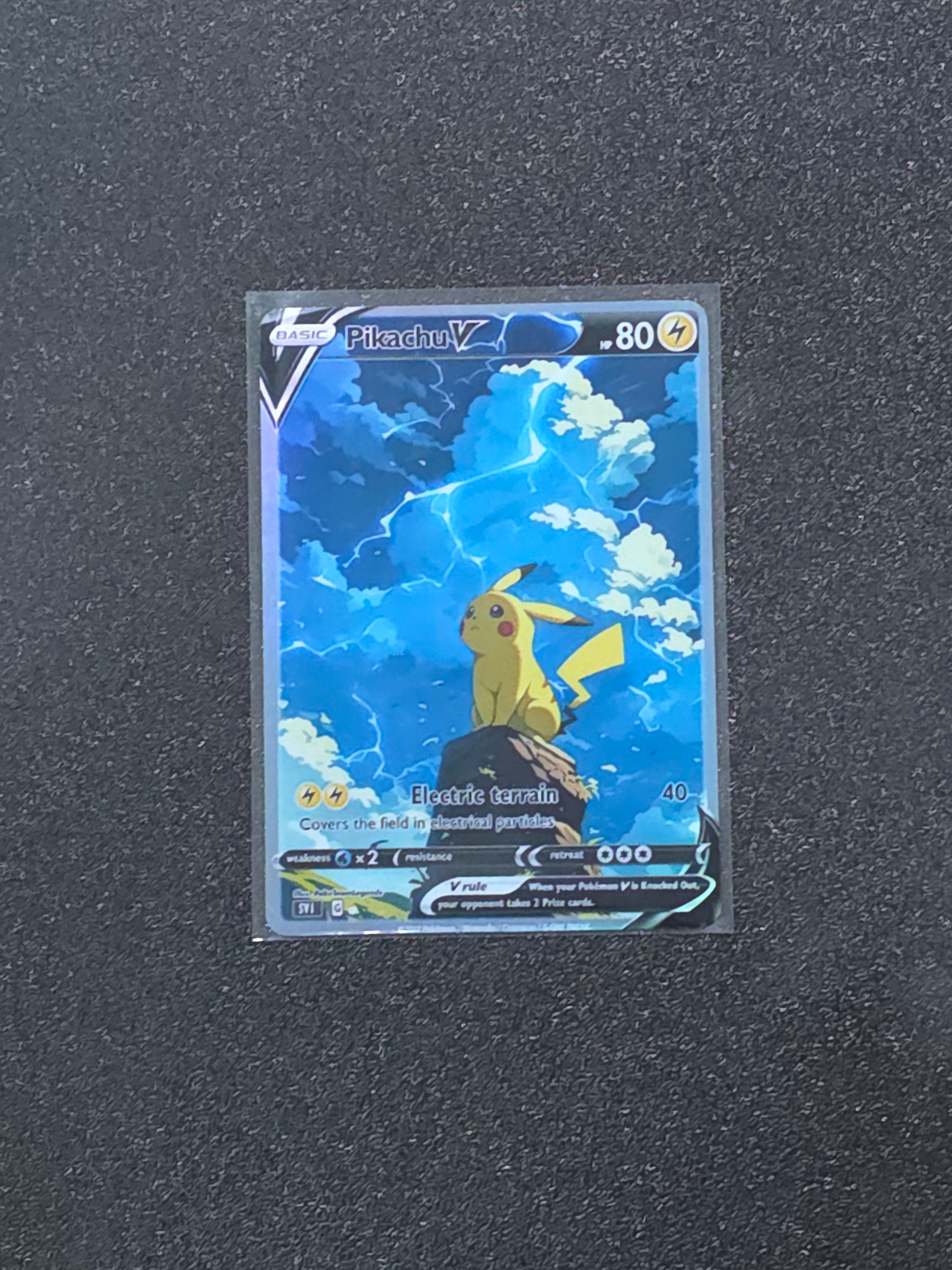 Pikachu Fan Art Pokemon Card PTL 783