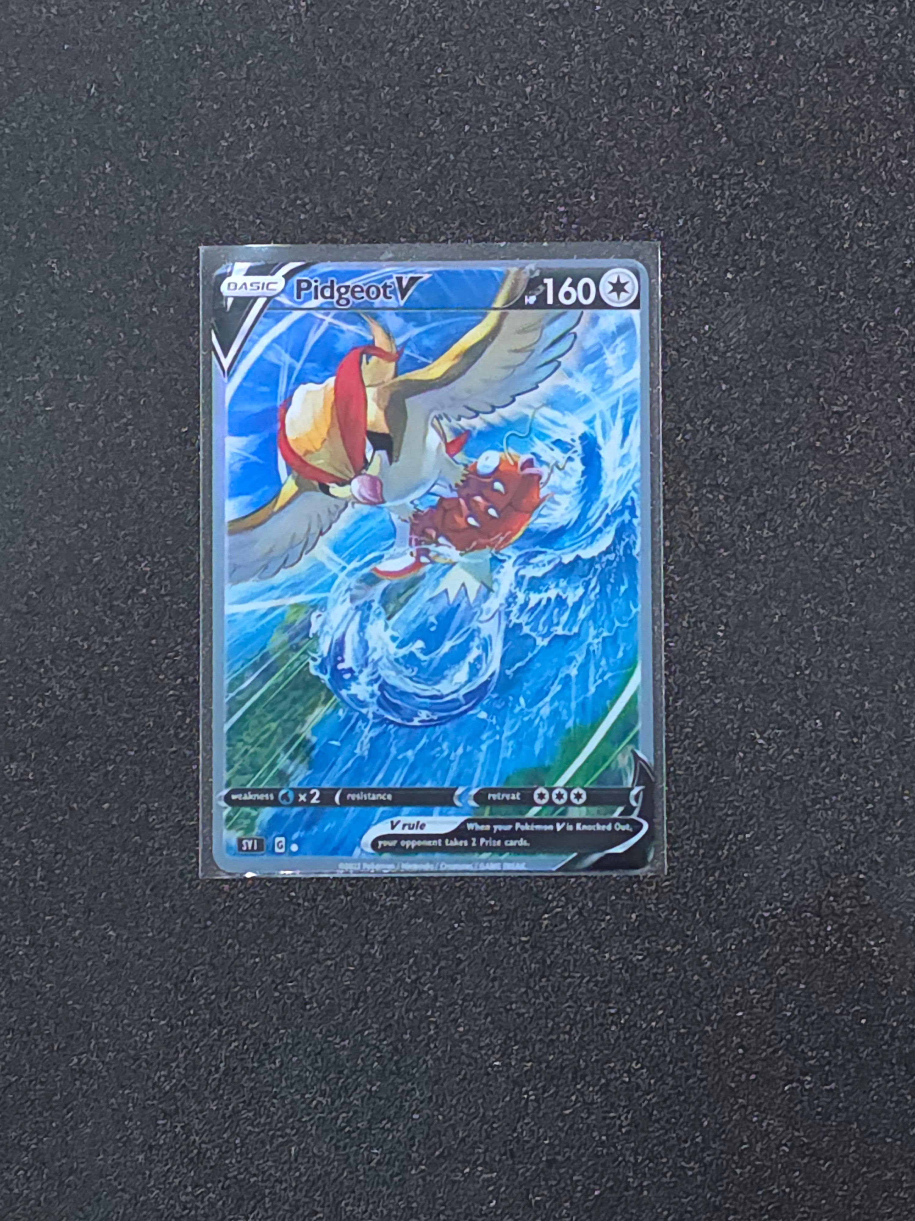 Pidgeot Fan Art Pokemon Card PTL 784