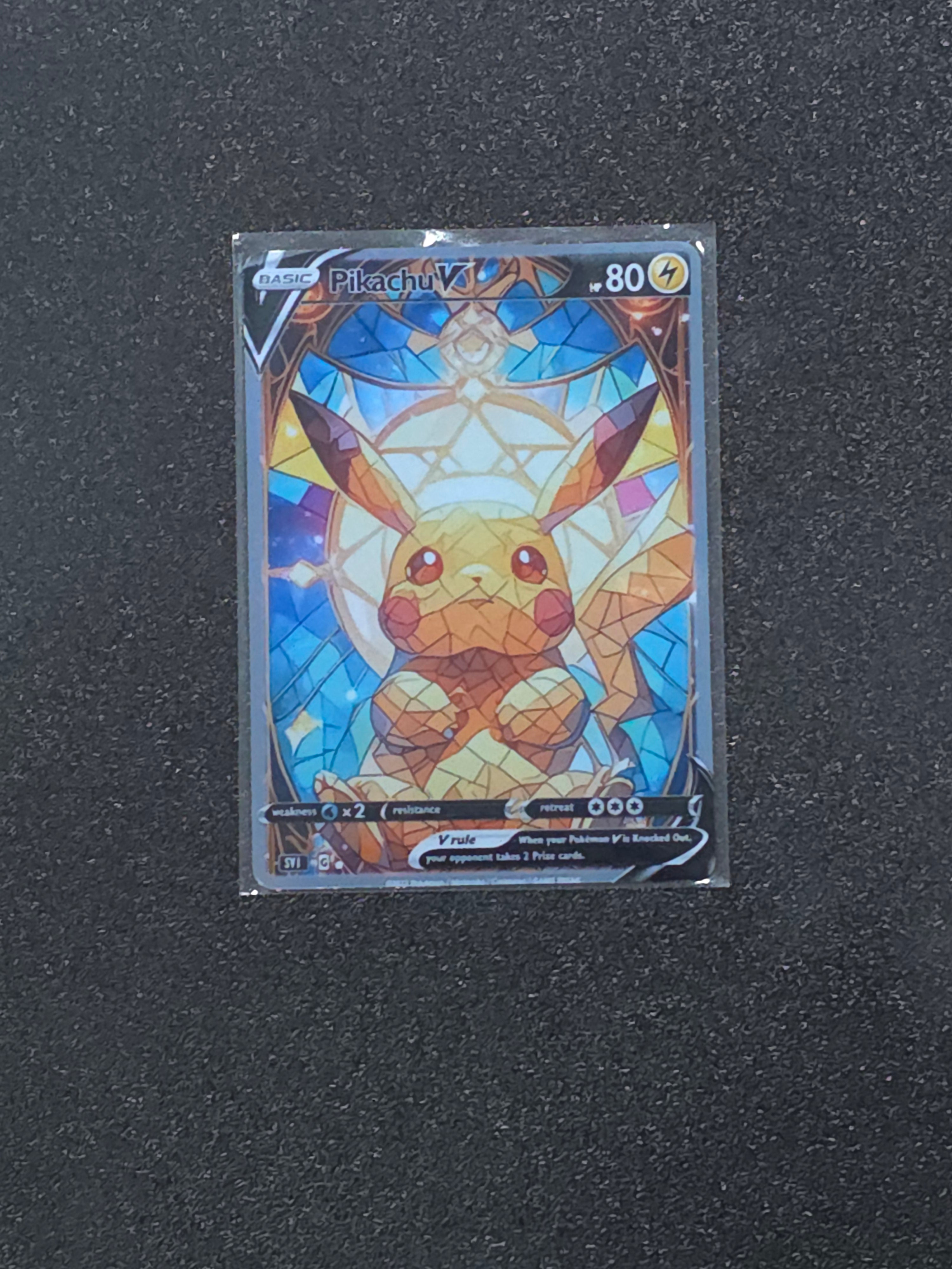Pikachu Fan Art Pokemon Card PTL 788