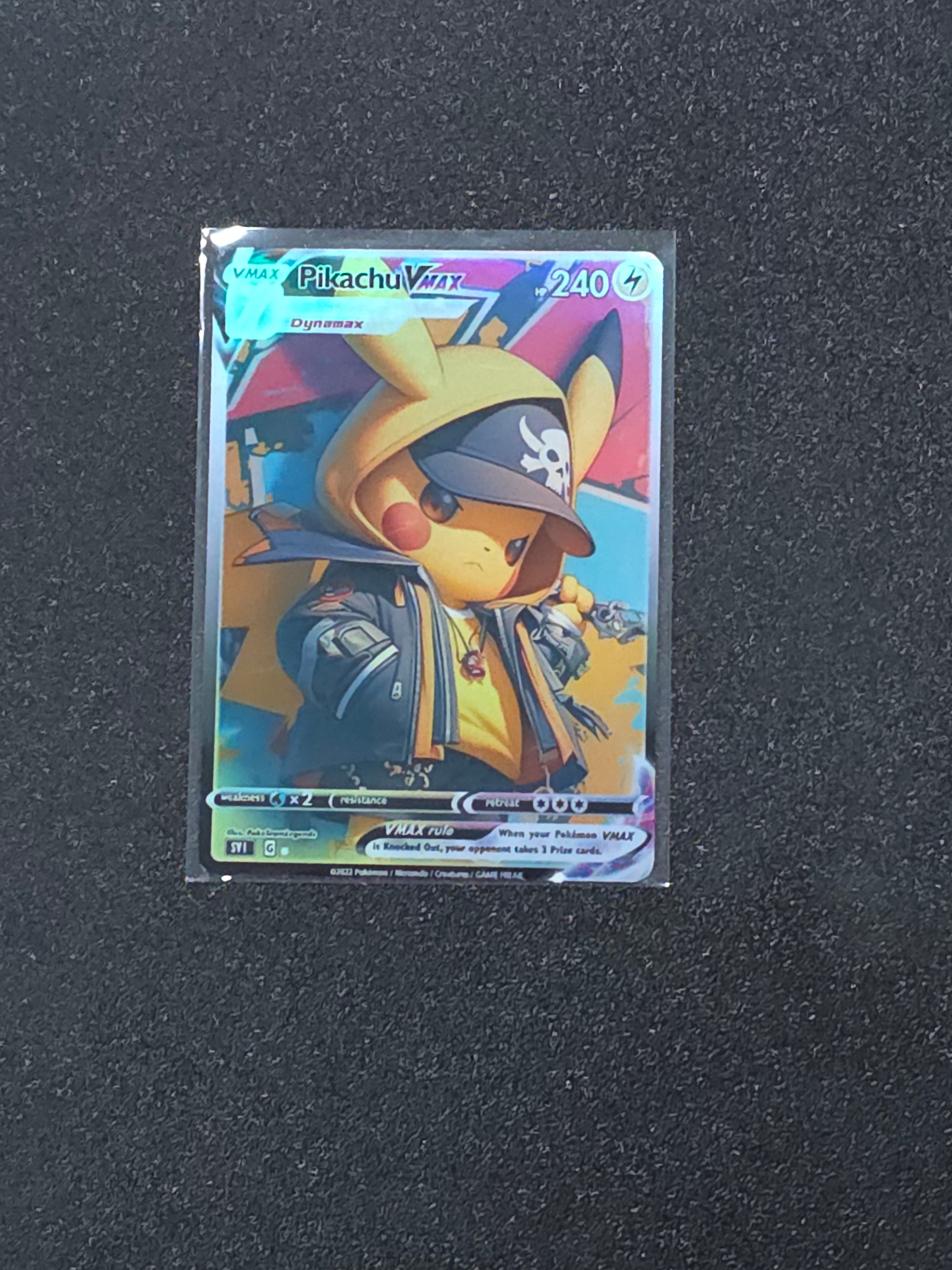 Pikachu Fan Art Pokemon Card PTL 789