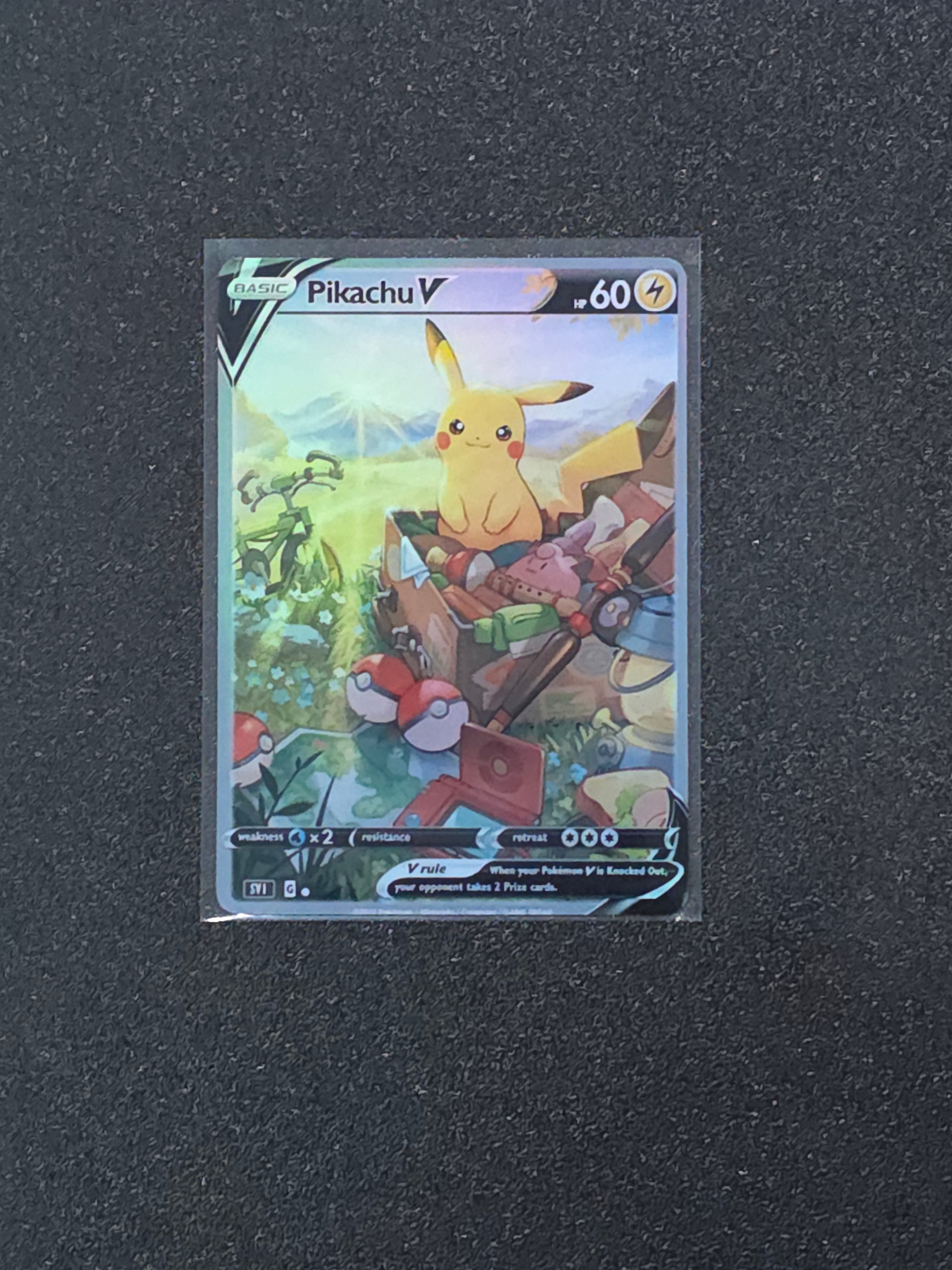 Pikachu Fan Art Pokemon Card PTL 796